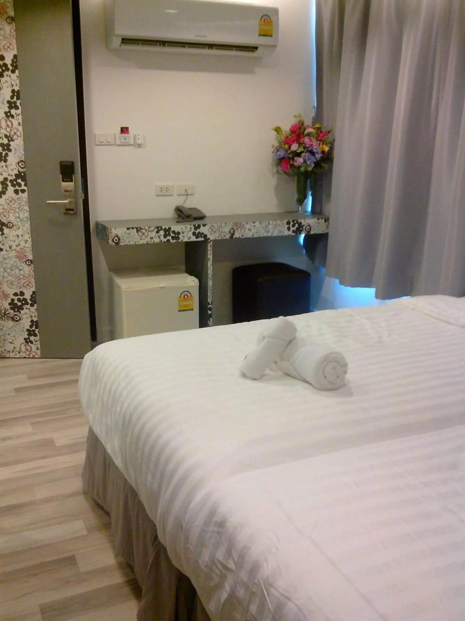 Decorative detail, Bed in Nantra Ploenchit hotel