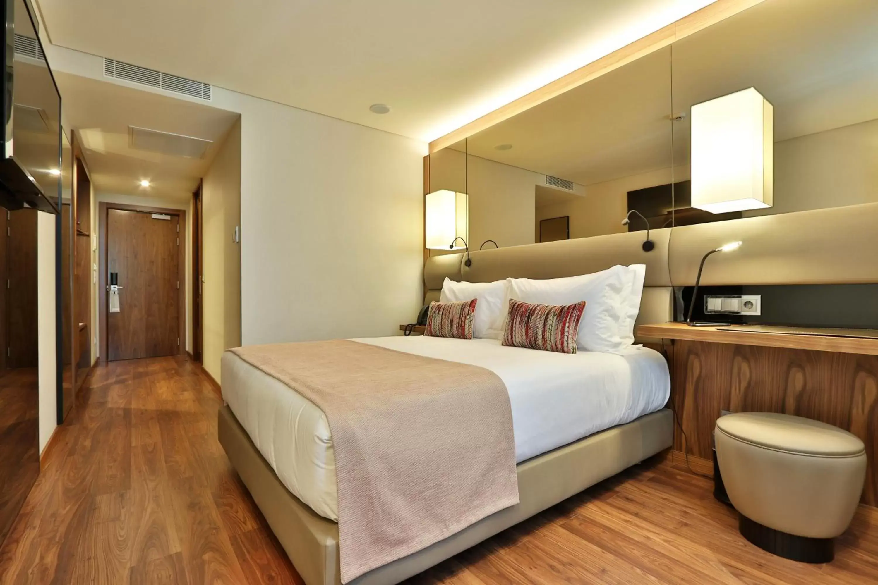 Bed in TURIM Iberia Hotel