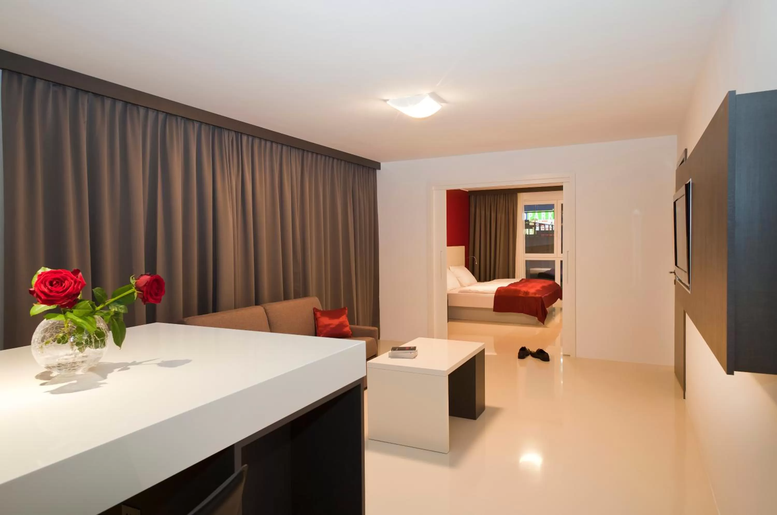 Bed in Hotel City Maribor