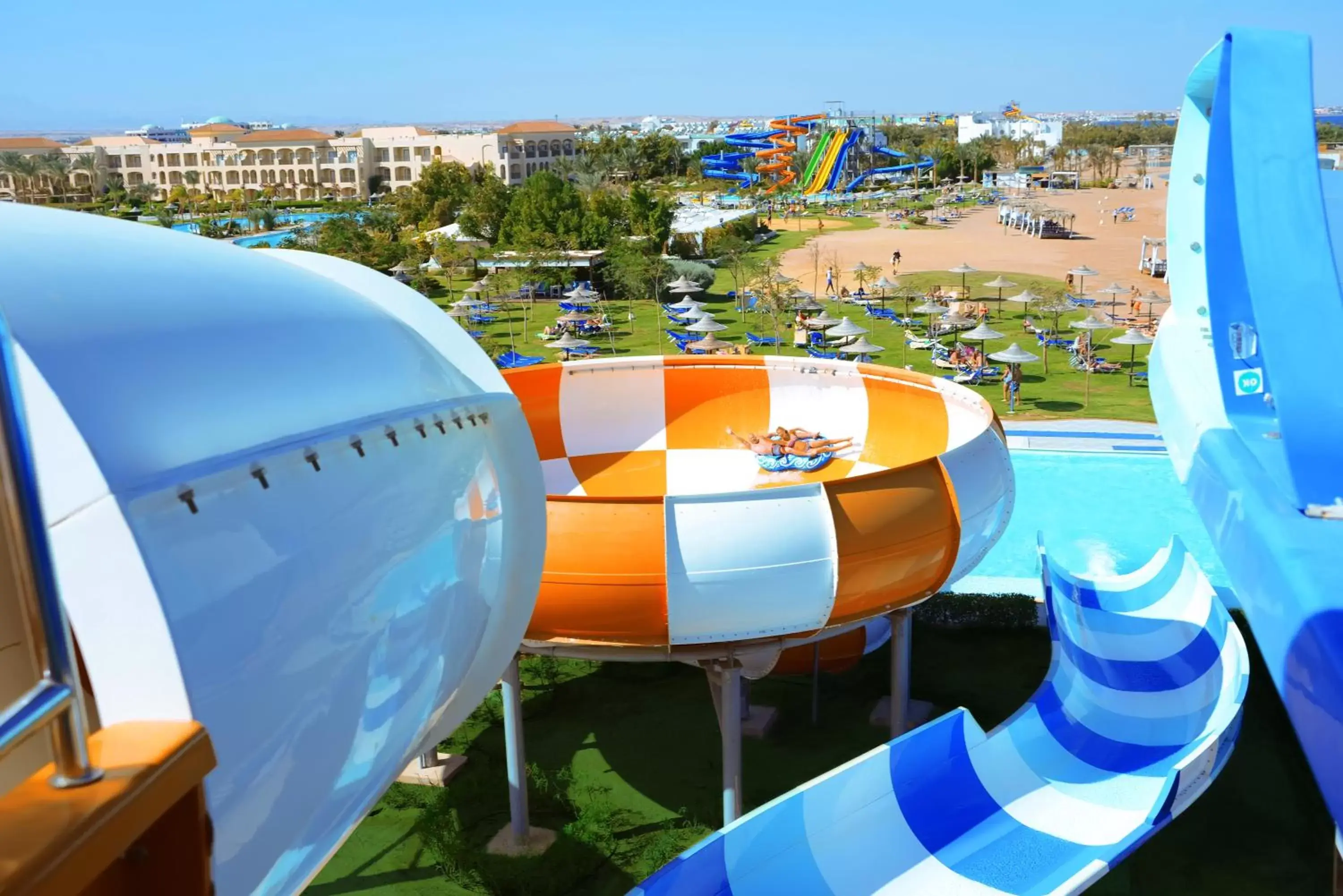 Aqua park, Water Park in Jaz Aquamarine Resort