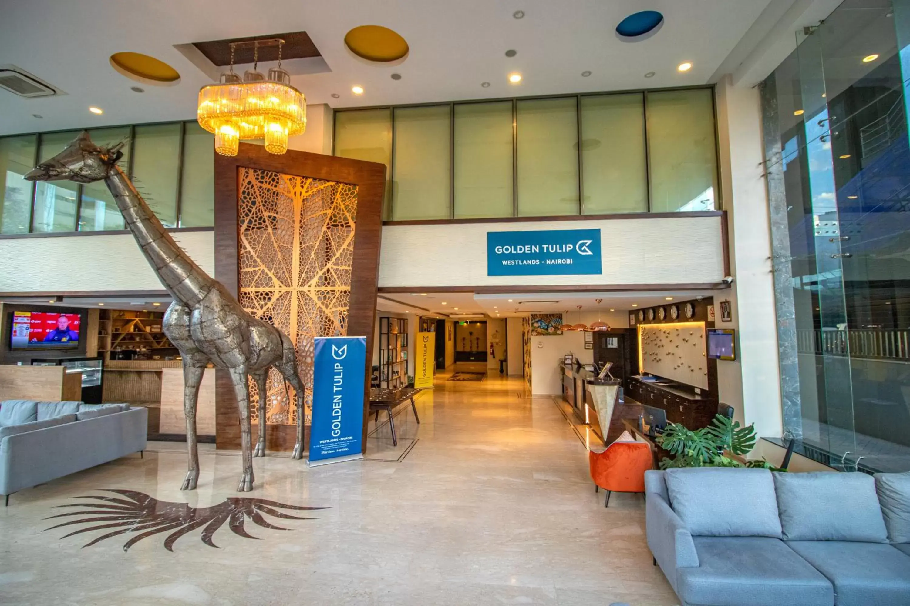 Lobby or reception in Golden Tulip Westlands Nairobi