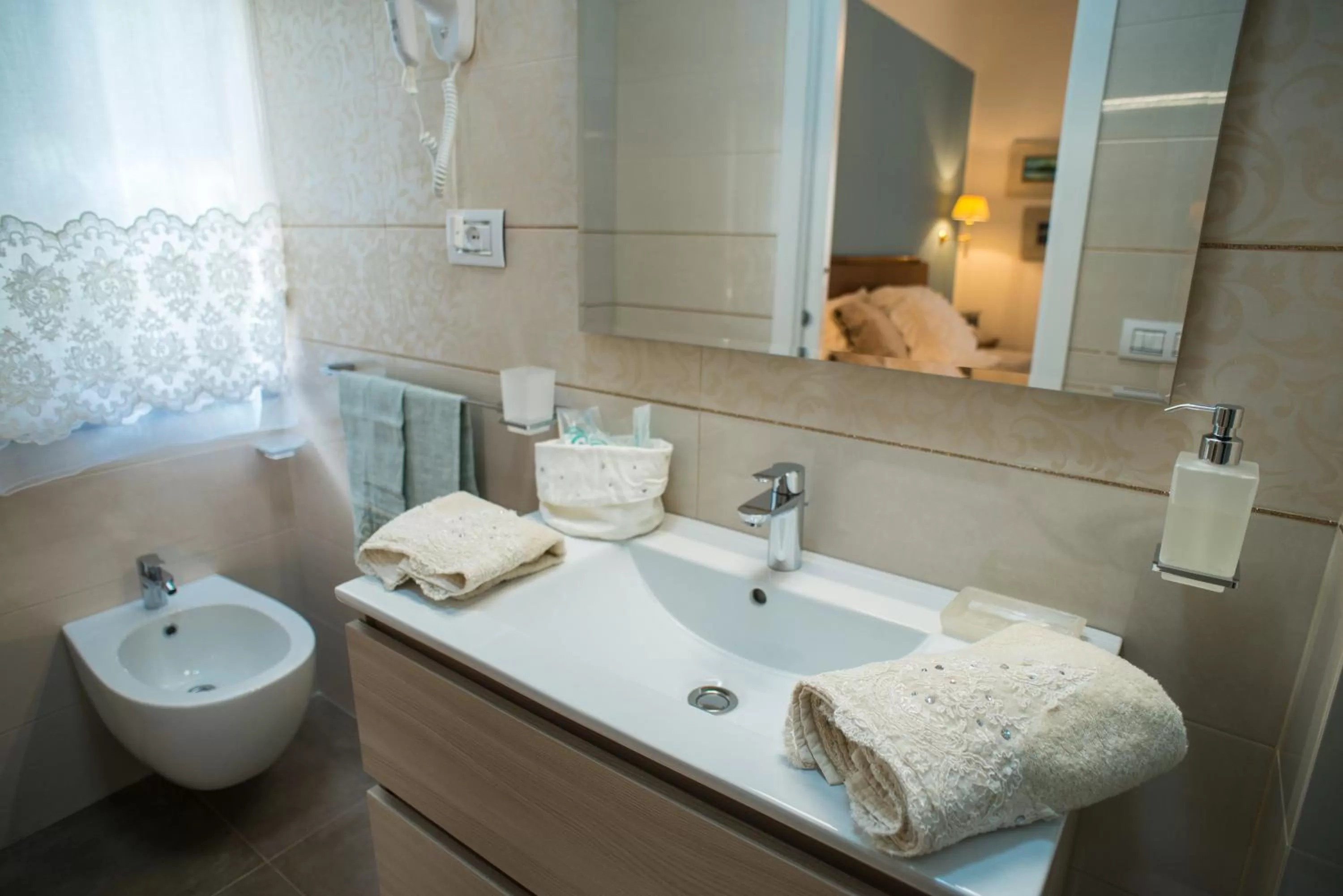 Bathroom in B&B La Valle