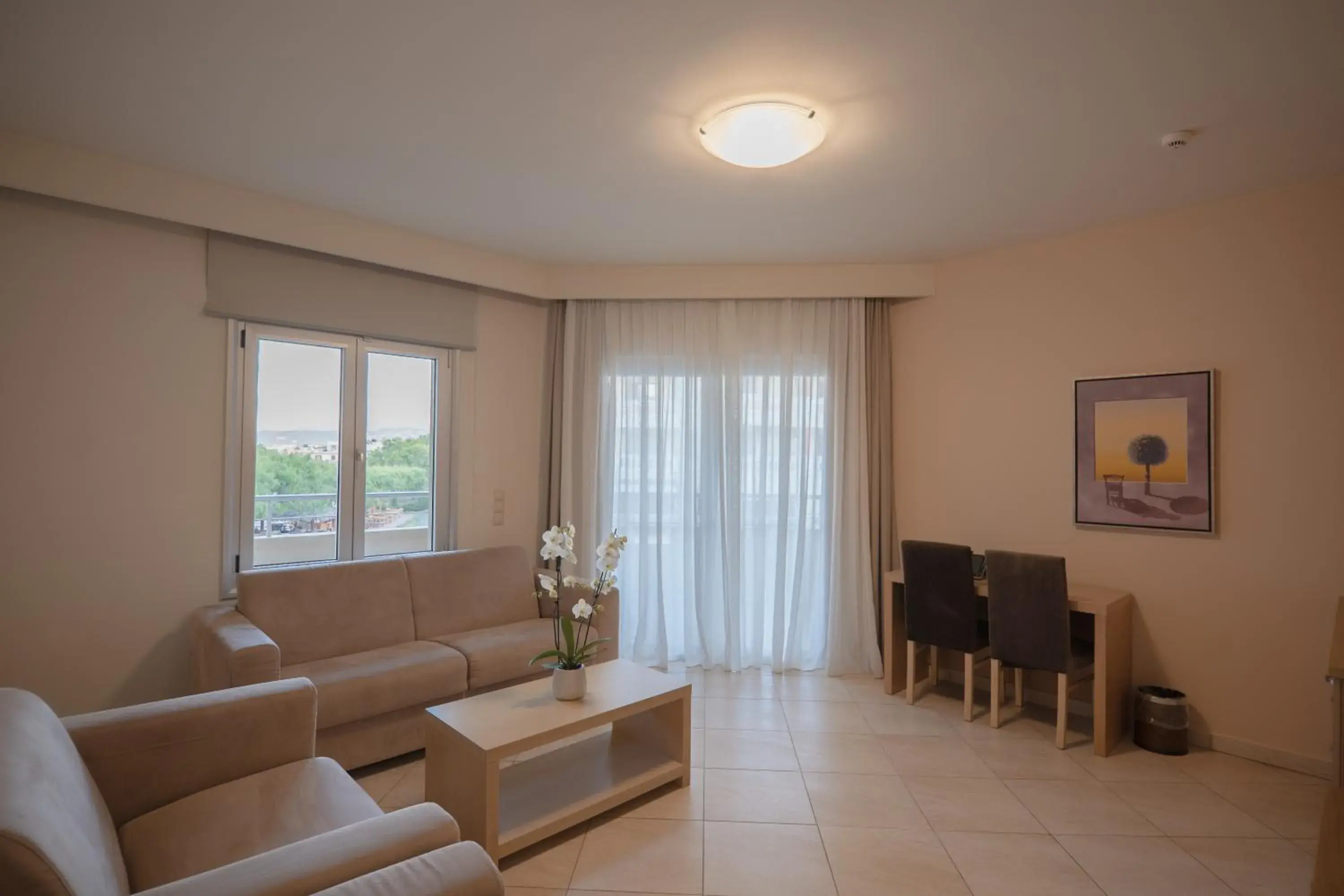 Living room, Seating Area in Molos Bay