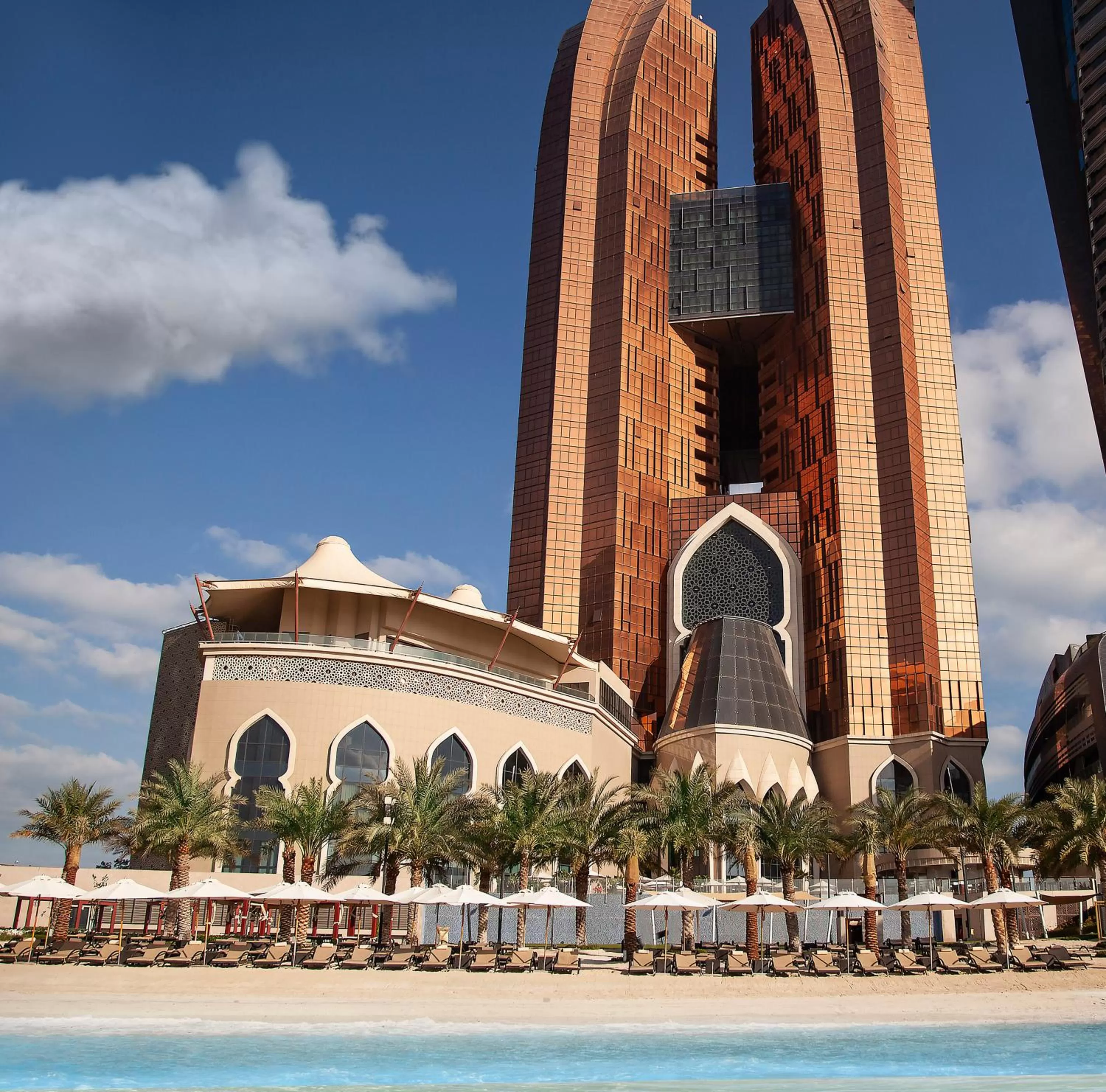 Property building in Bab Al Qasr Hotel
