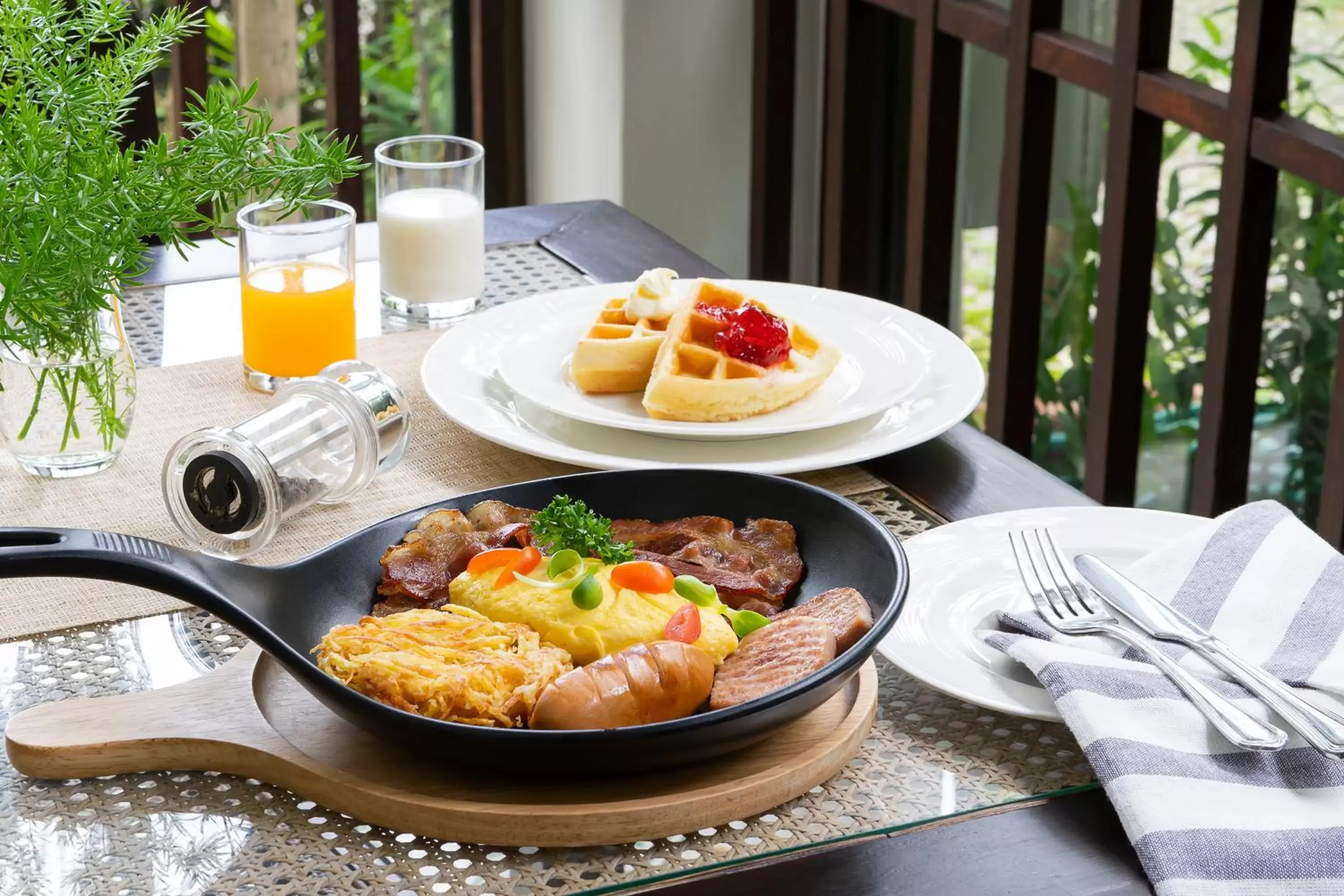 Breakfast in Ratchapruek Lanna Boutique Breakfast in Ratchapruek Lanna Boutique