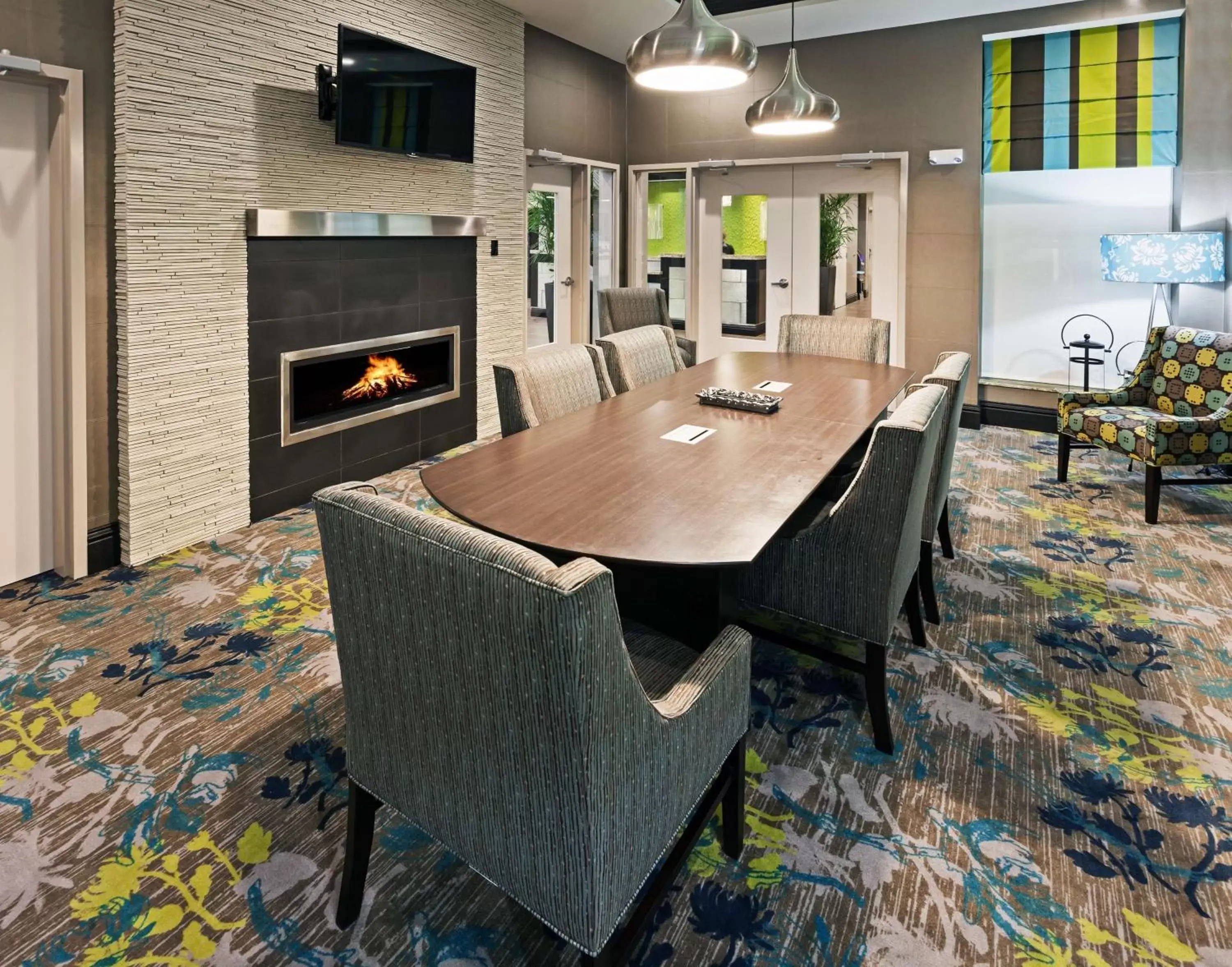 Meeting/conference room, Dining Area in Hilton Garden Inn West Little Rock