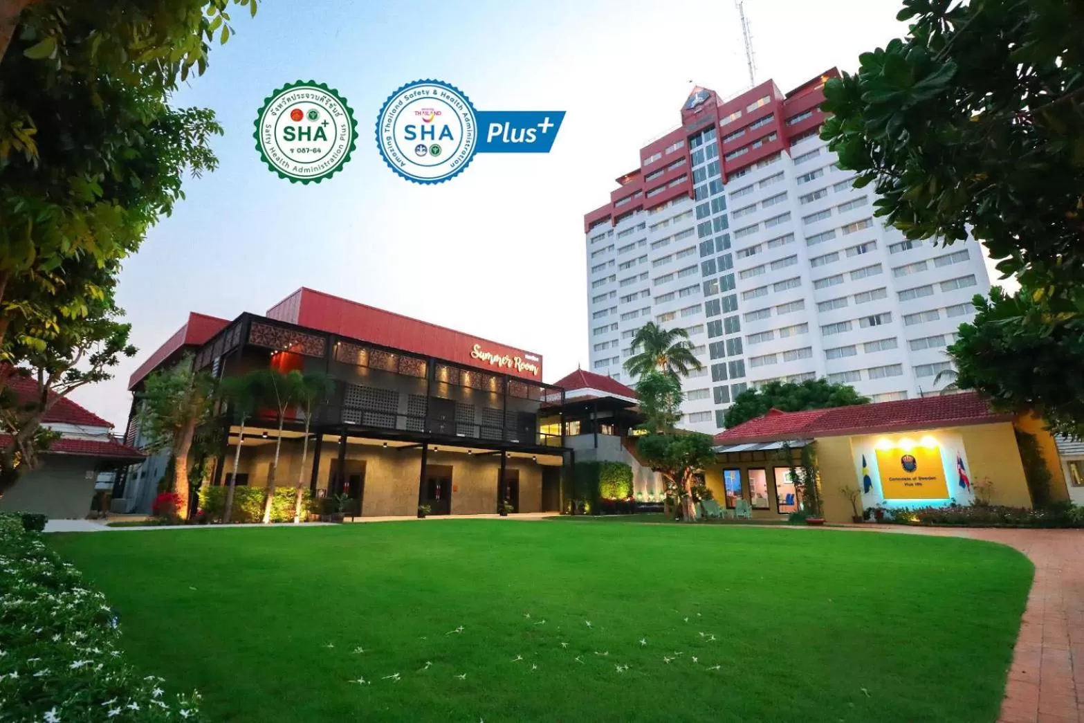 Property building in Hua Hin Grand Hotel and Plaza - SHA Extra Plus