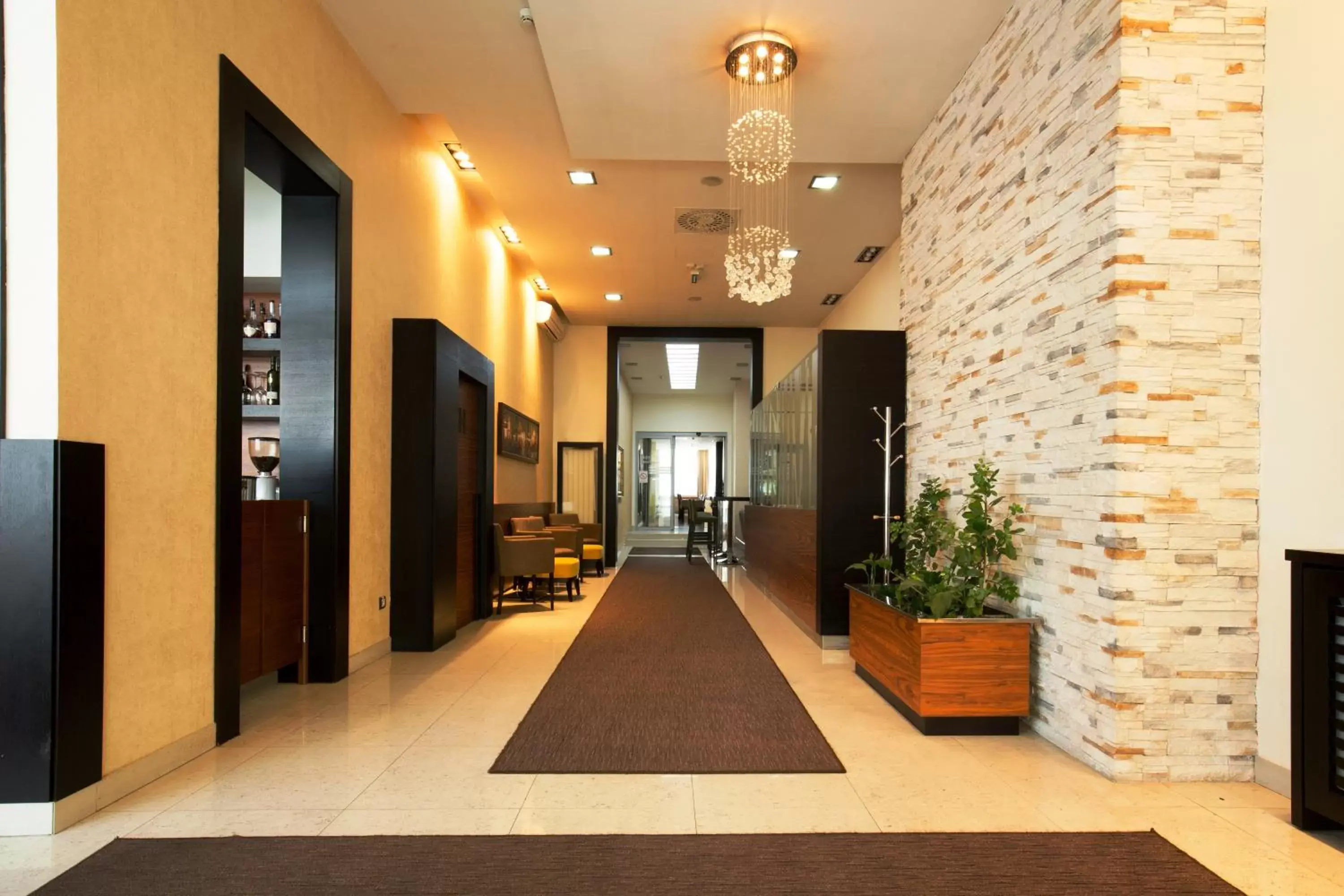 Lounge or bar in Garni Hotel Nevski Lounge or bar in Garni Hotel Nevski