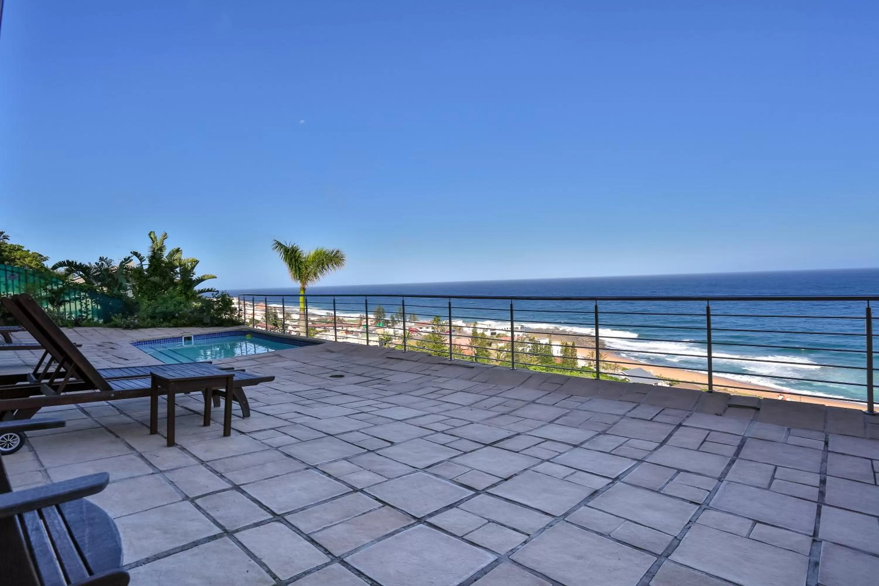 Patio in Zimbali View Eco Guesthouse