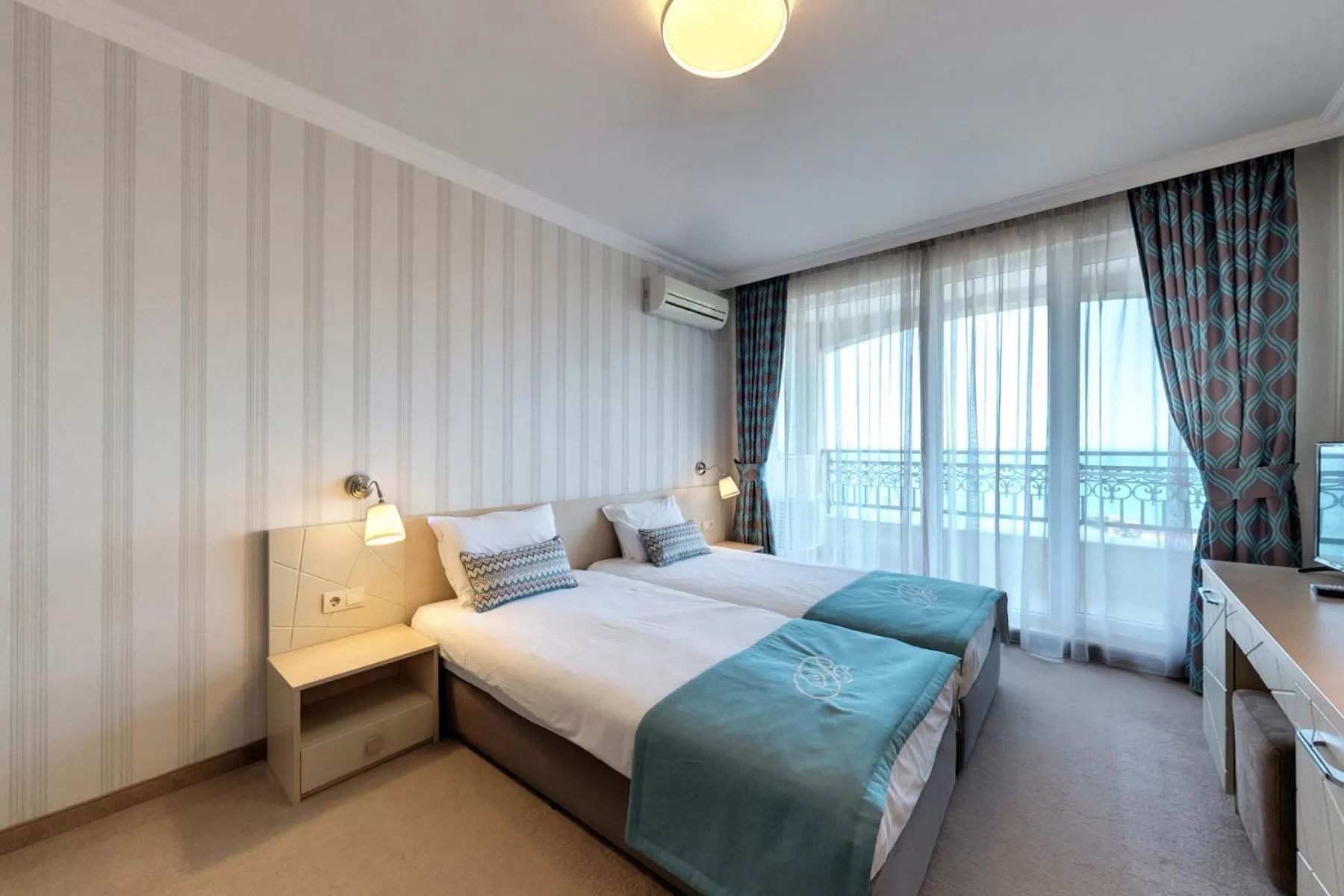 Bedroom, Bed in Penelopa Palace Apart Hotel & SPA