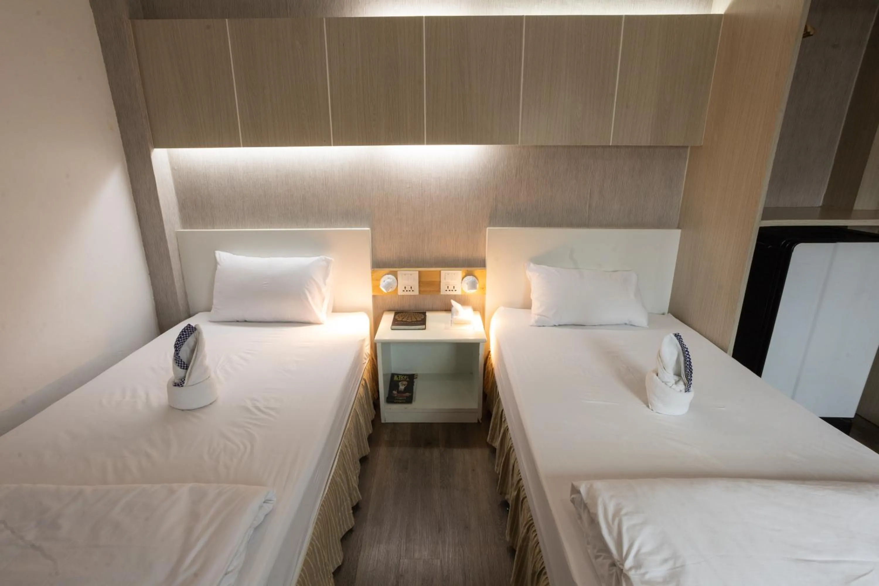 Bed in Connect Hotel Chiang Rai