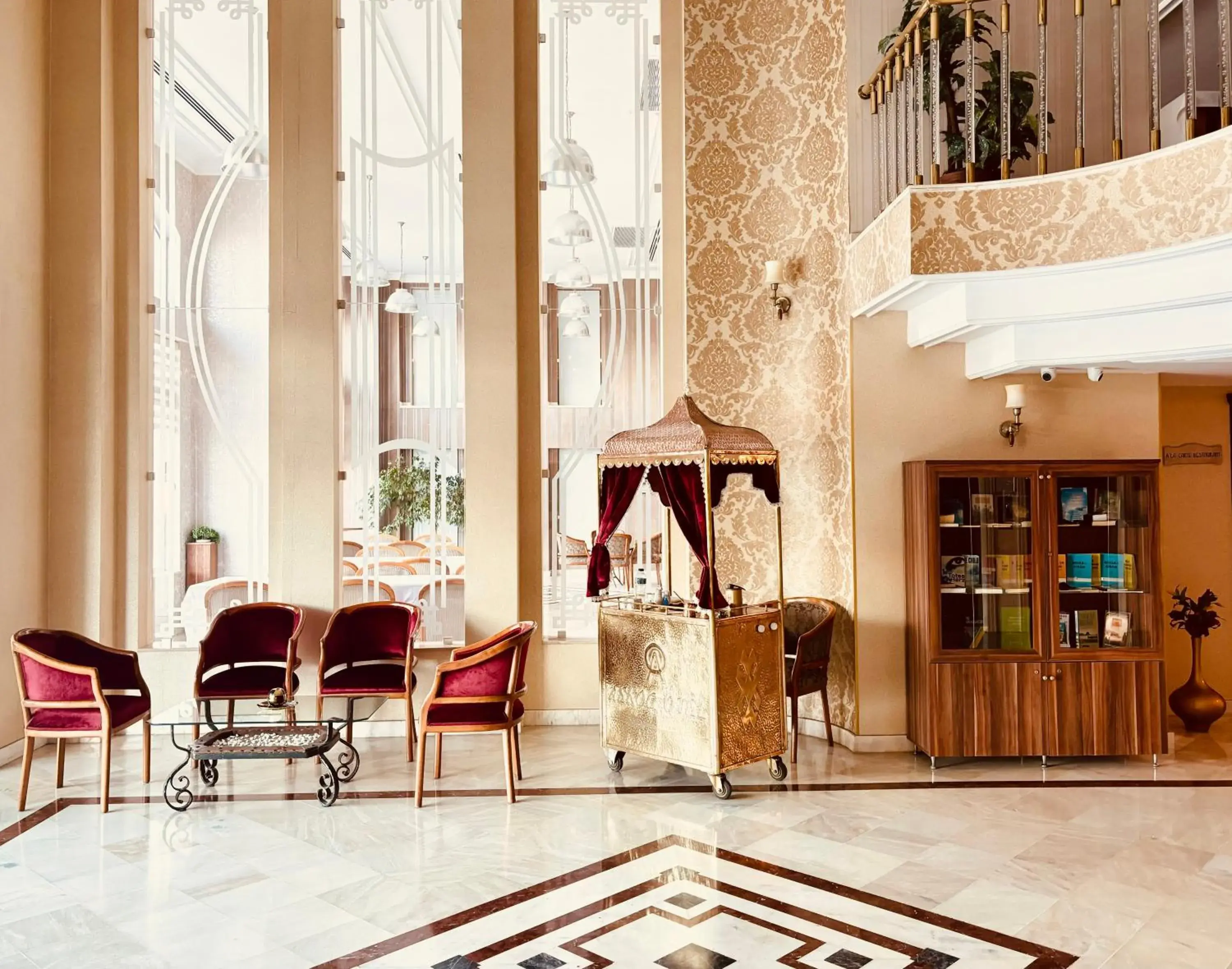 Lobby or reception in Askoc Hotel & SPA