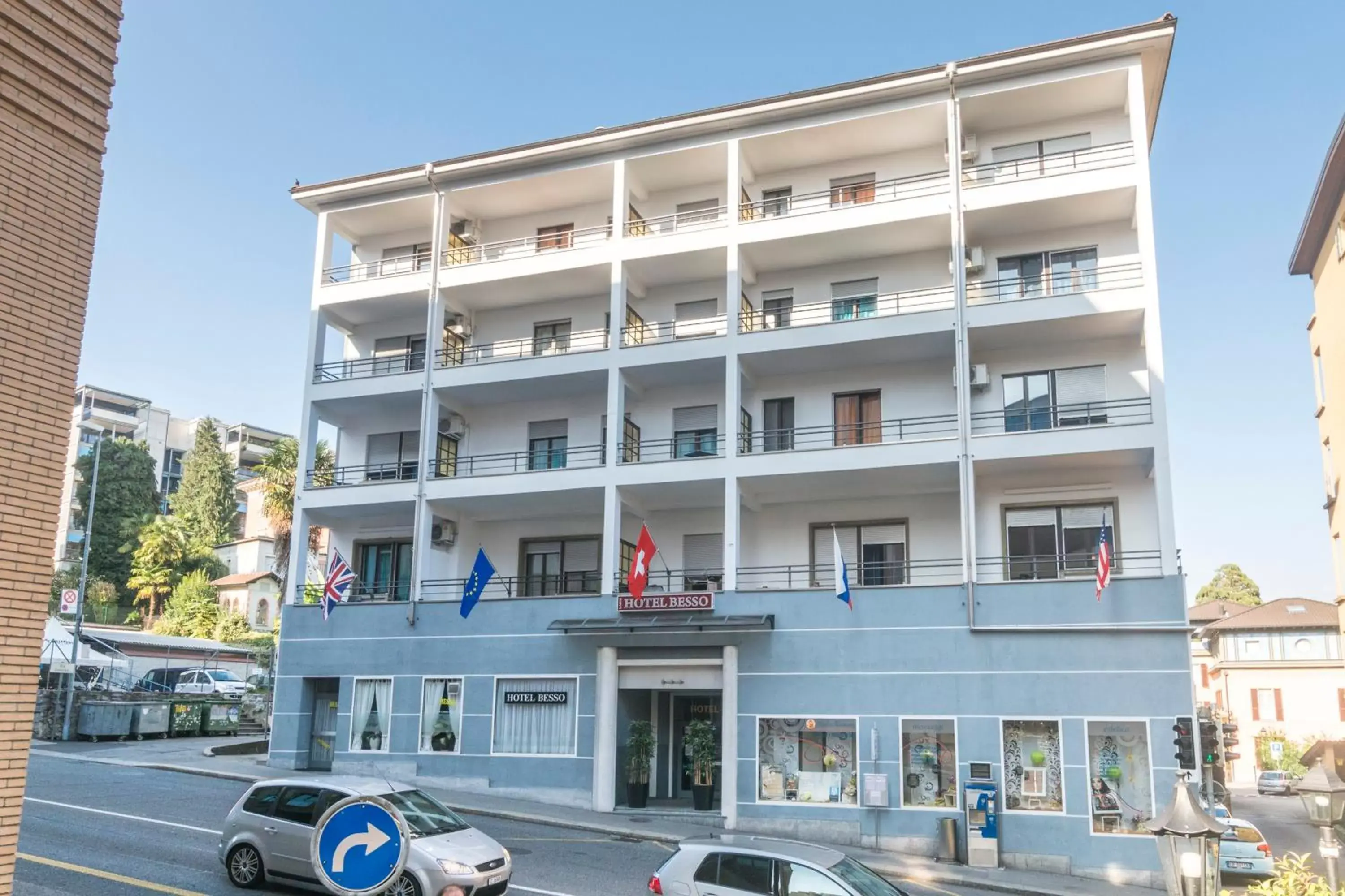 Property Building in Hotel Besso Lugano Center