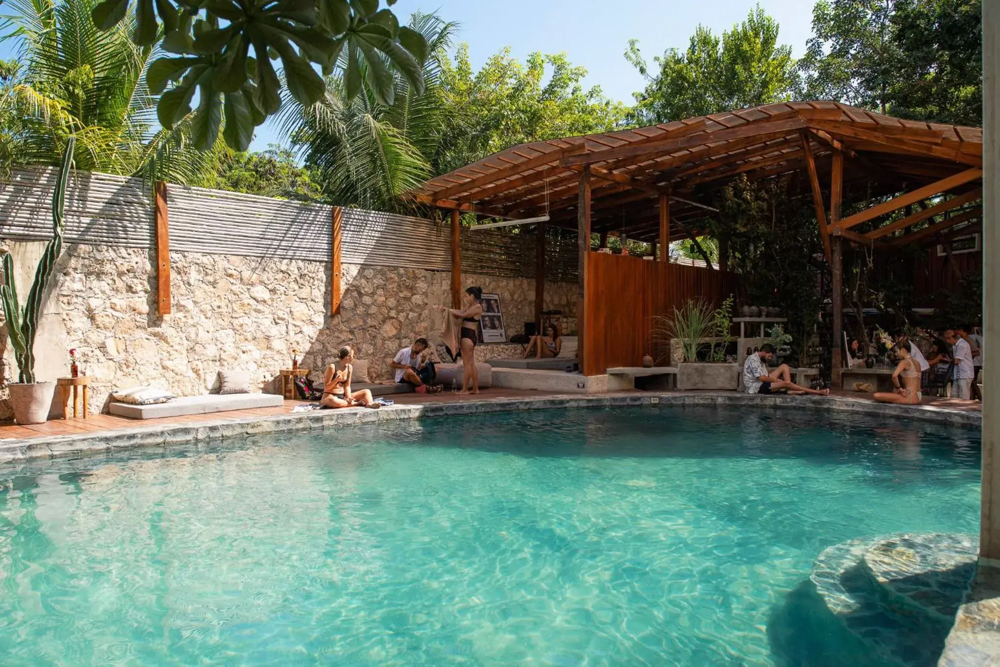 Swimming Pool in Botånica Tulum