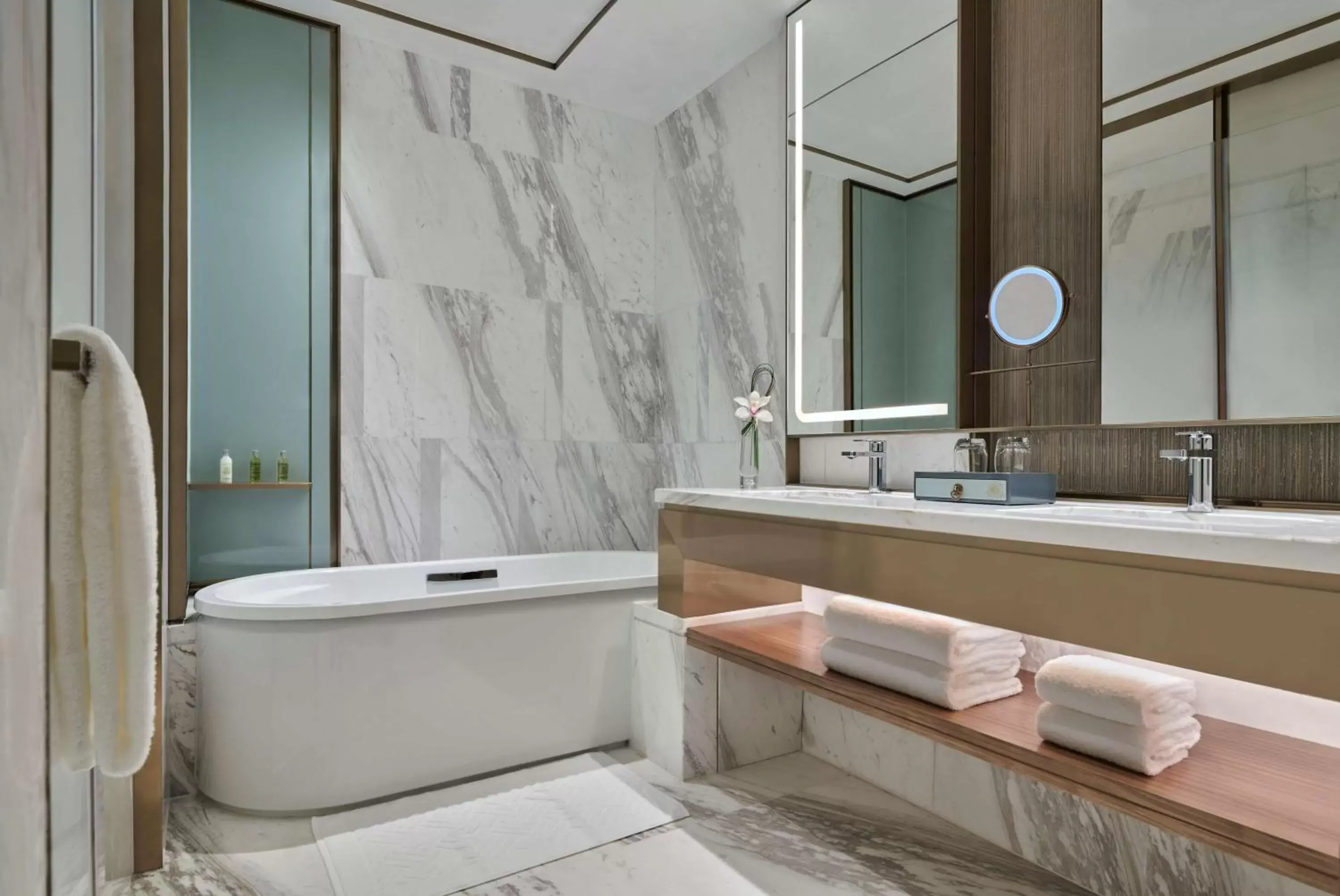 Bathroom in Hilton Changsha Riverside