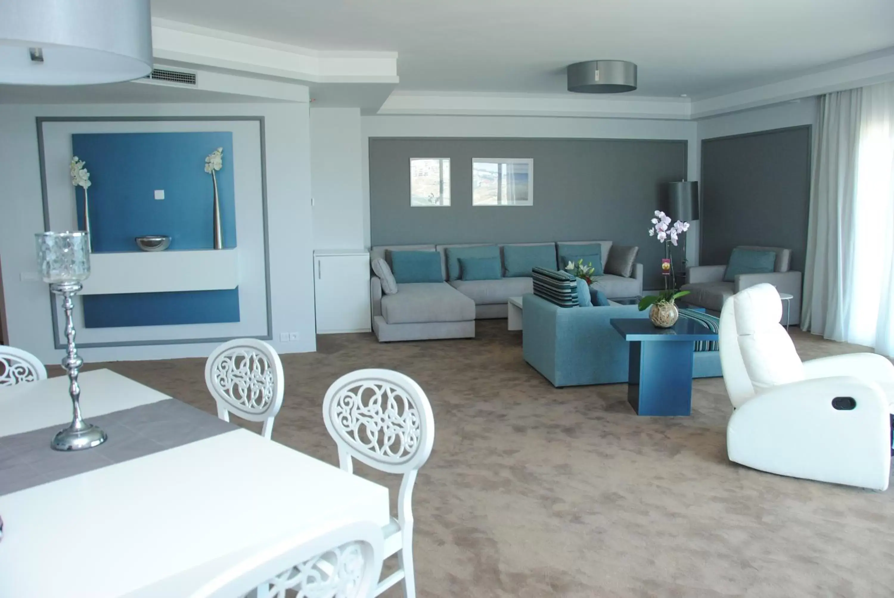 Living room in Hotel Farah Tanger