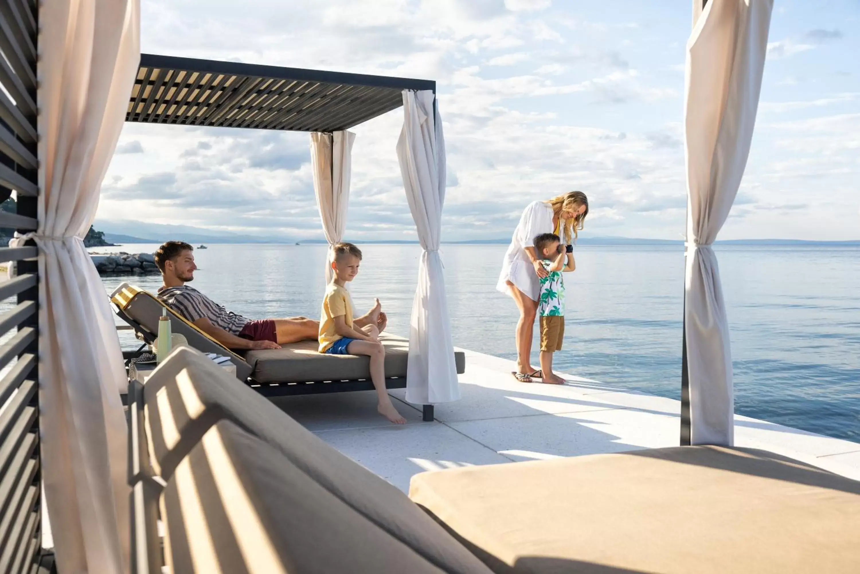 Sea view in Hilton Rijeka Costabella Beach Resort And Spa Sea view in Hilton Rijeka Costabella Beach Resort And Spa