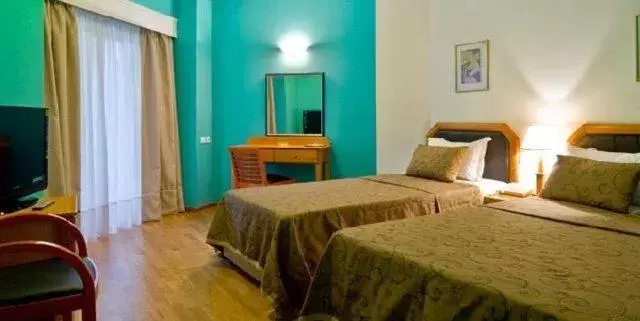 Bed in Hotel Αchillion Grevena