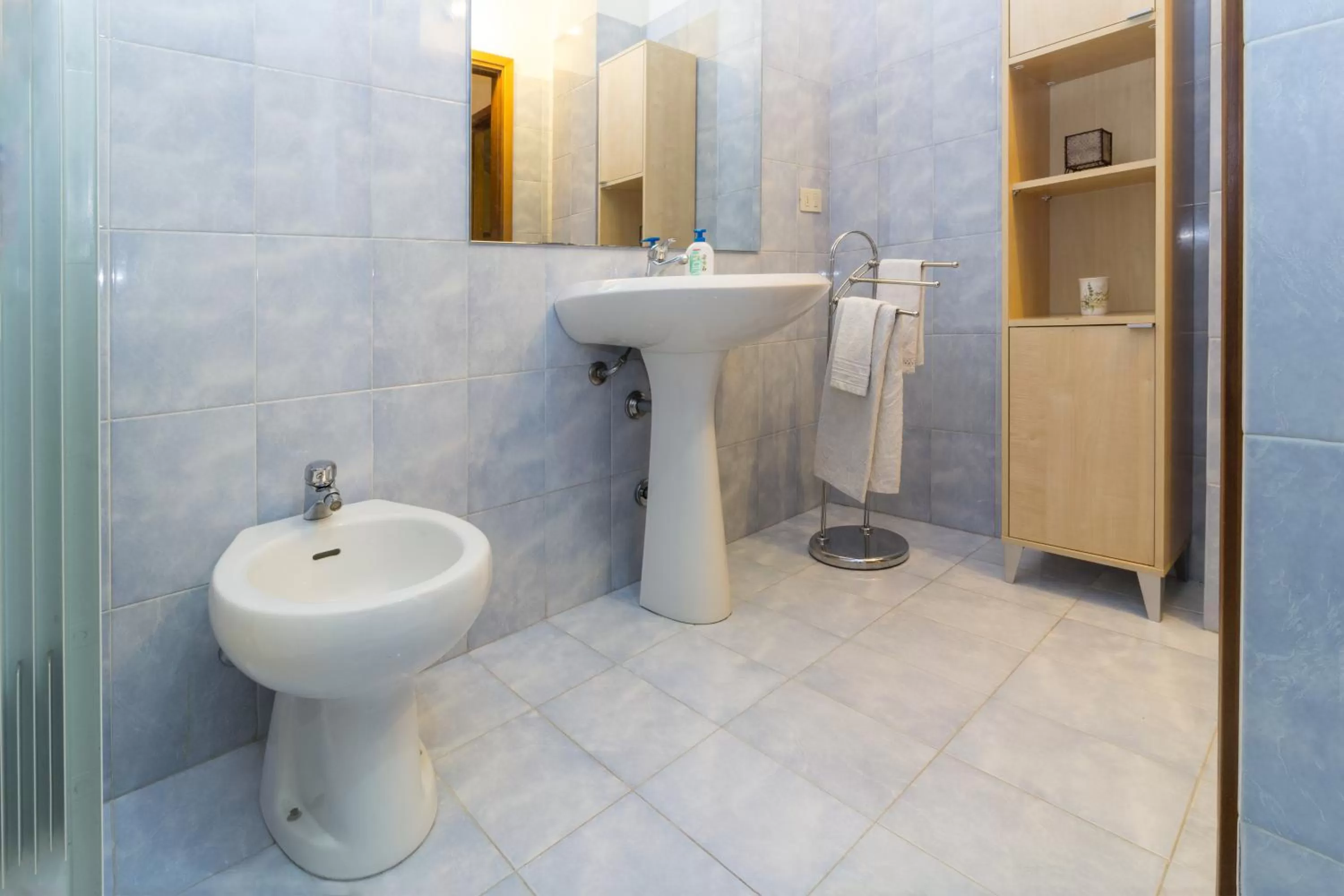 Shower in B&B Dimora Morelli