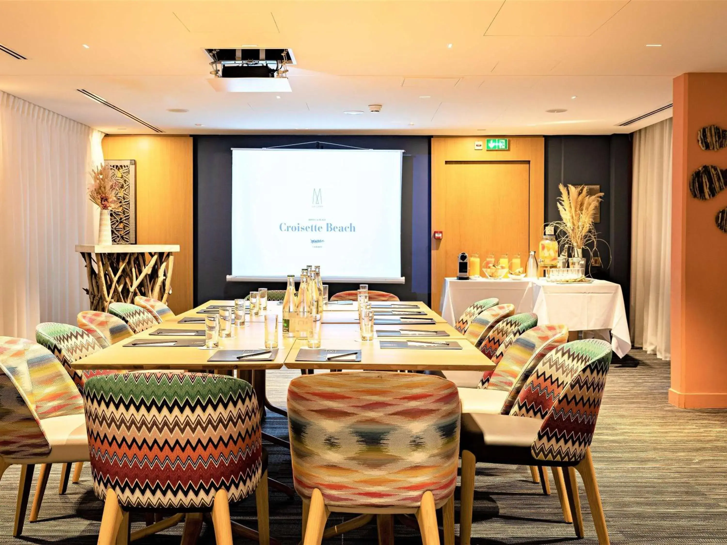 Meeting/conference room in Hotel Croisette Beach Cannes Mgallery