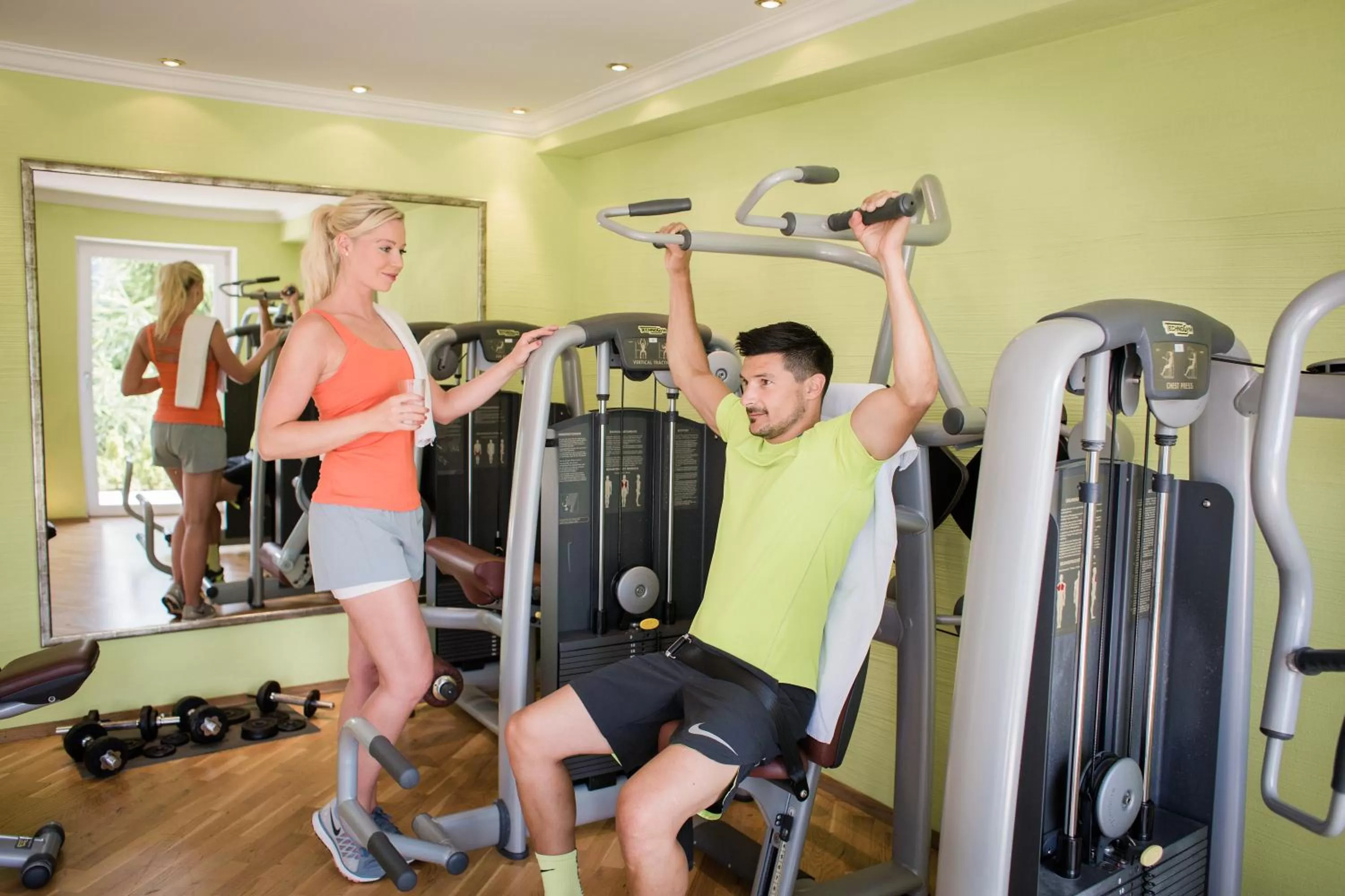 Fitness centre/facilities in Hotel AlpenSchlössl