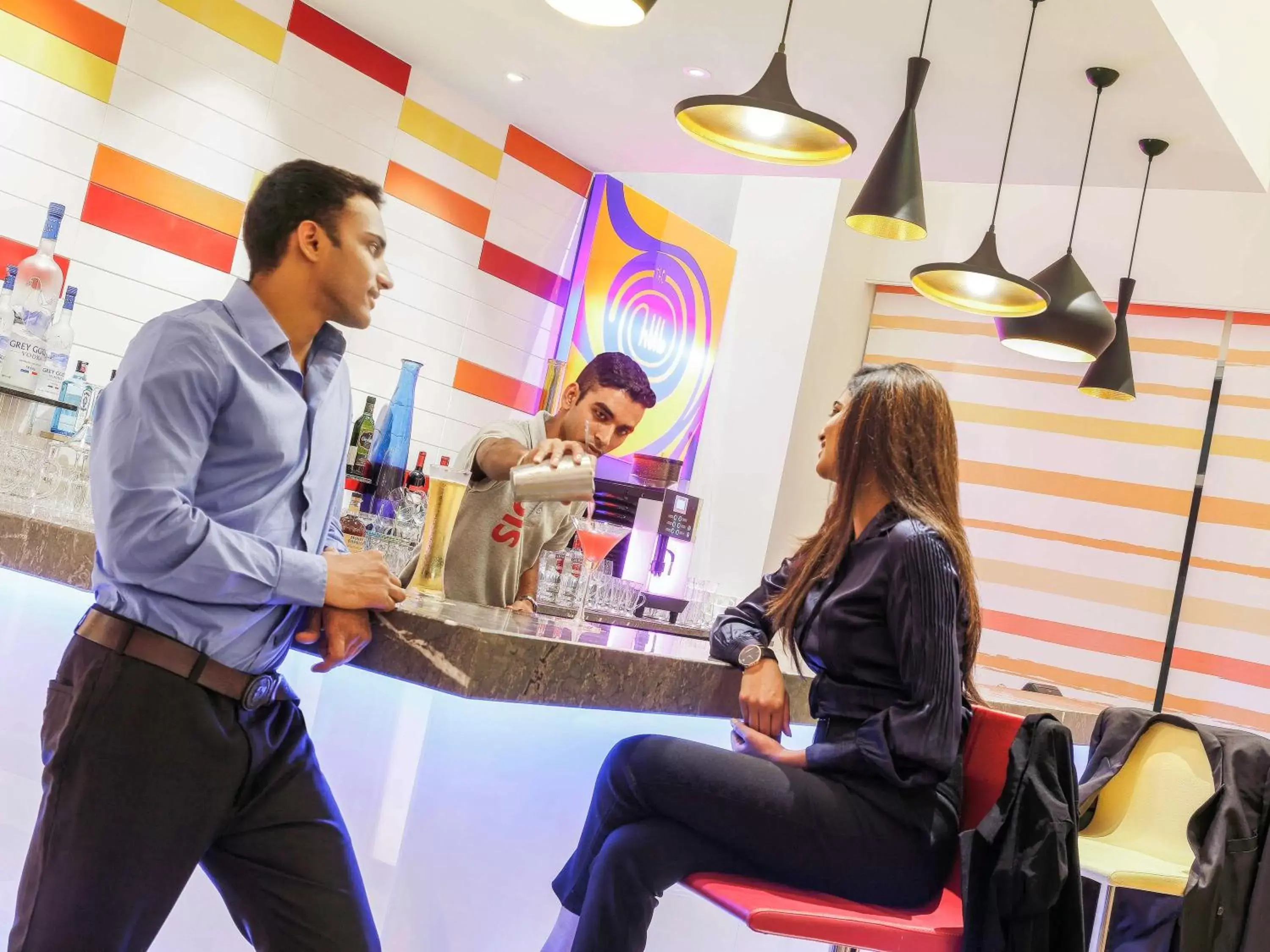 Lounge or bar in ibis Hyderabad Hitec City - An Accor Brand