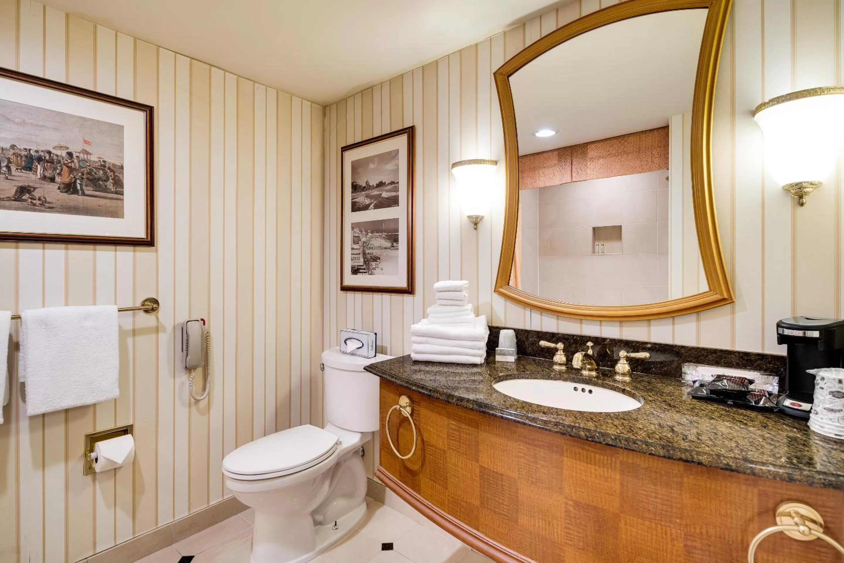 Bathroom in Showboat Hotel Atlantic City