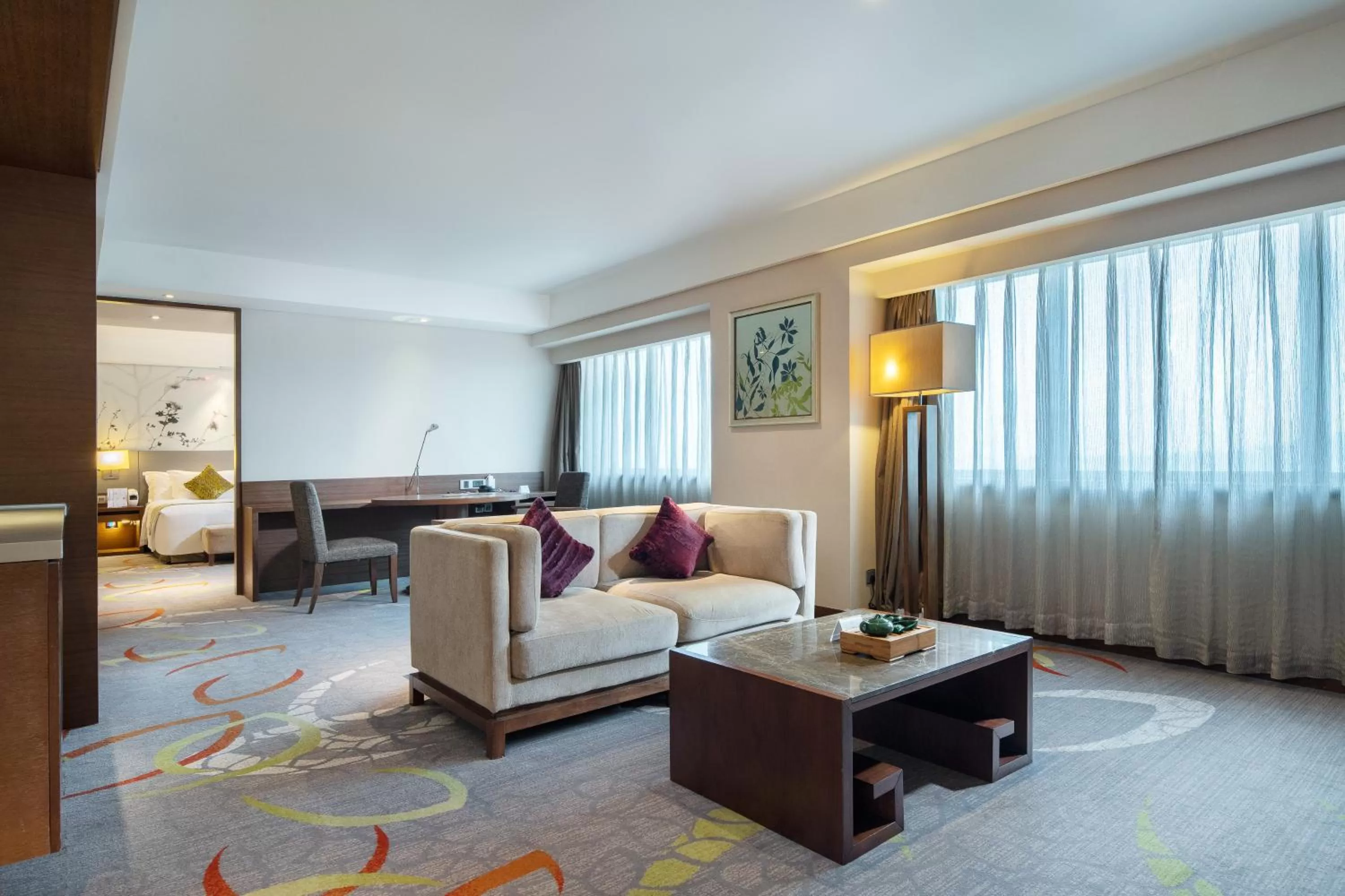 Photo of the whole room in Crowne Plaza Guangzhou City Centre by IHG