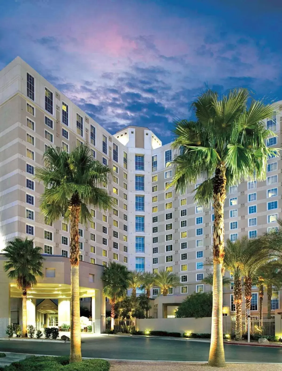 Property Building in Hilton Grand Vacations Club Paradise Las Vegas