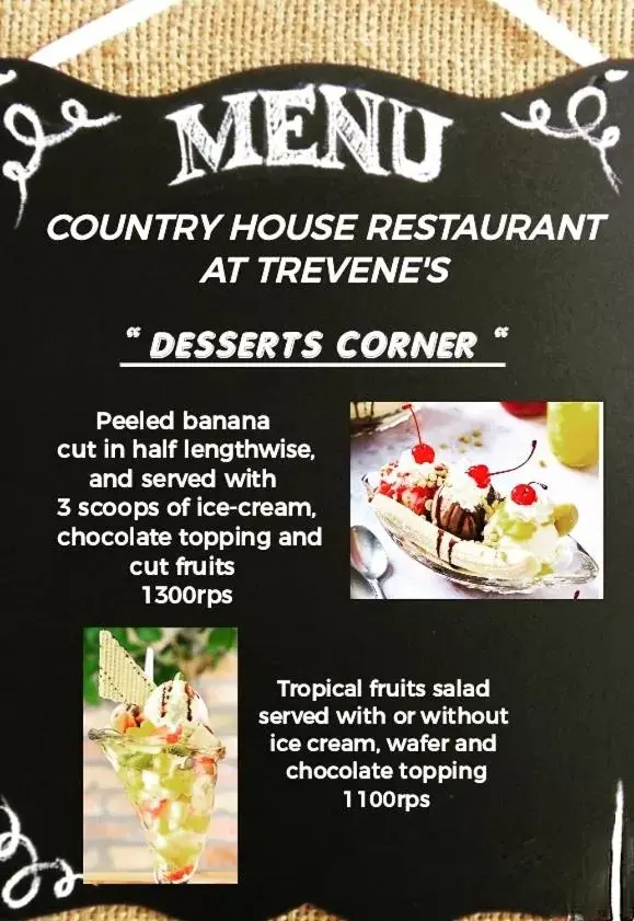 Restaurant/places to eat in The Trevene Hotel