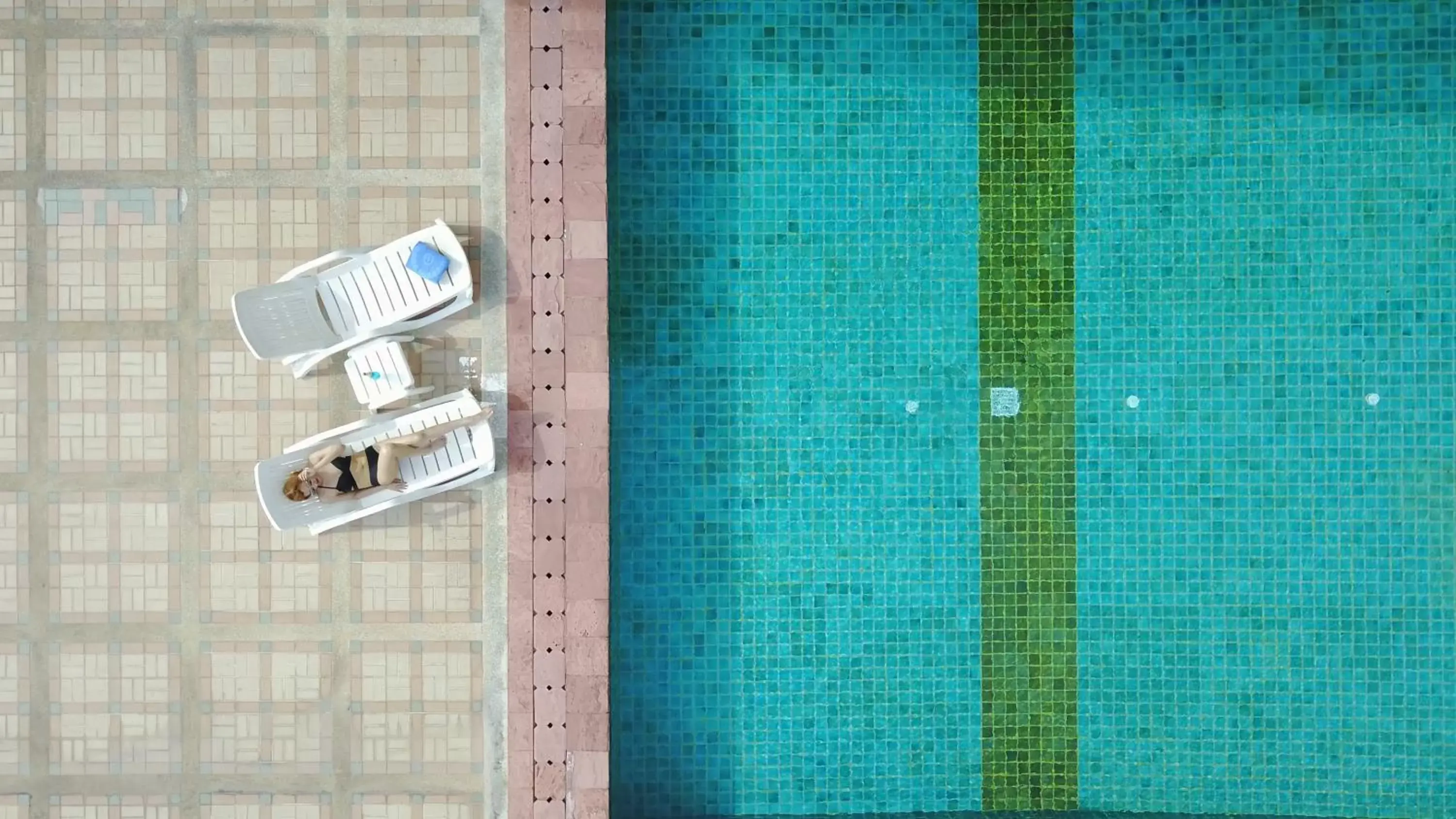 Pool View in Royal Benja Hotel
