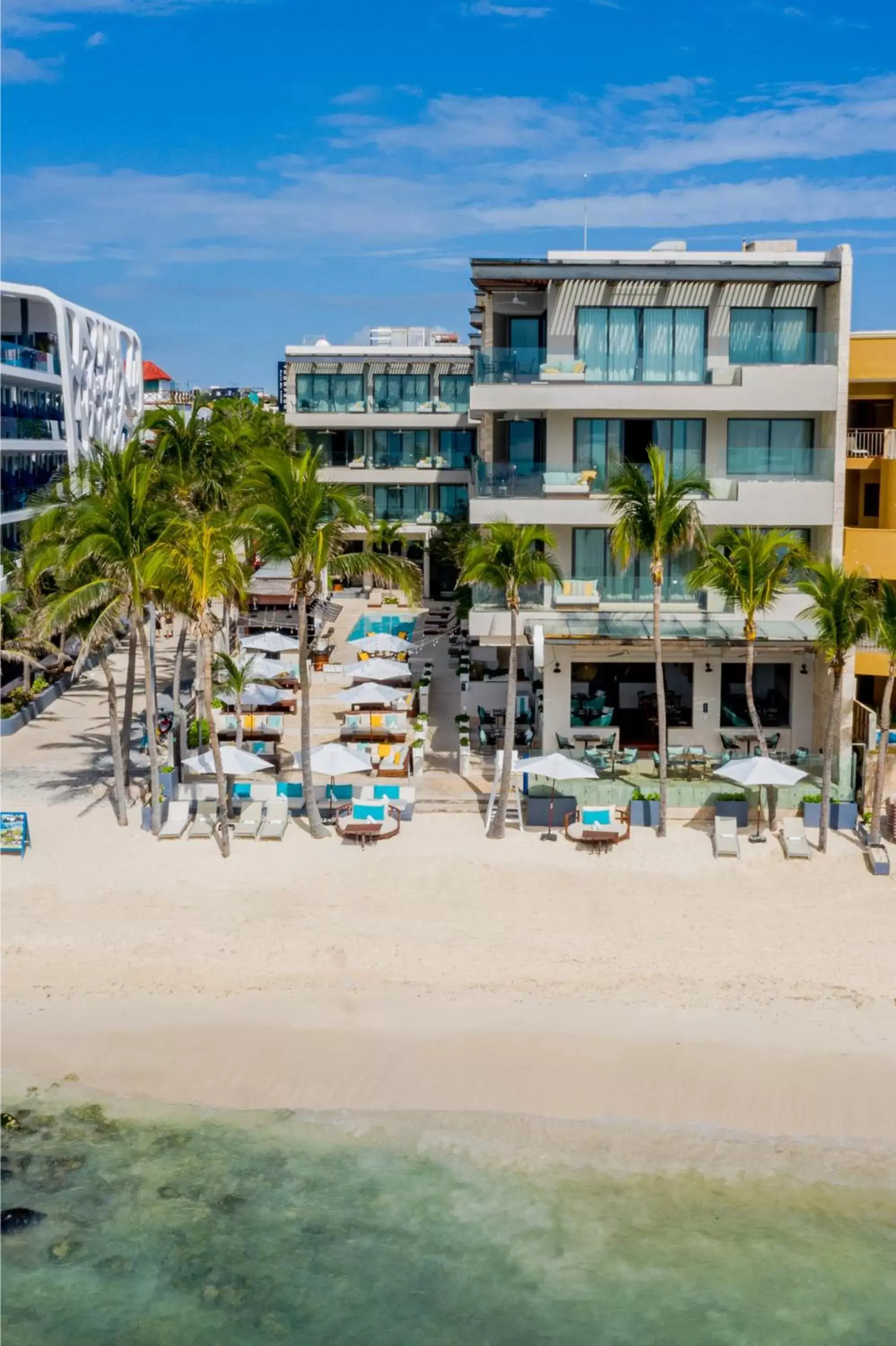 Property building, Beach in Thompson Playa del Carmen Beach House, part of Hyatt