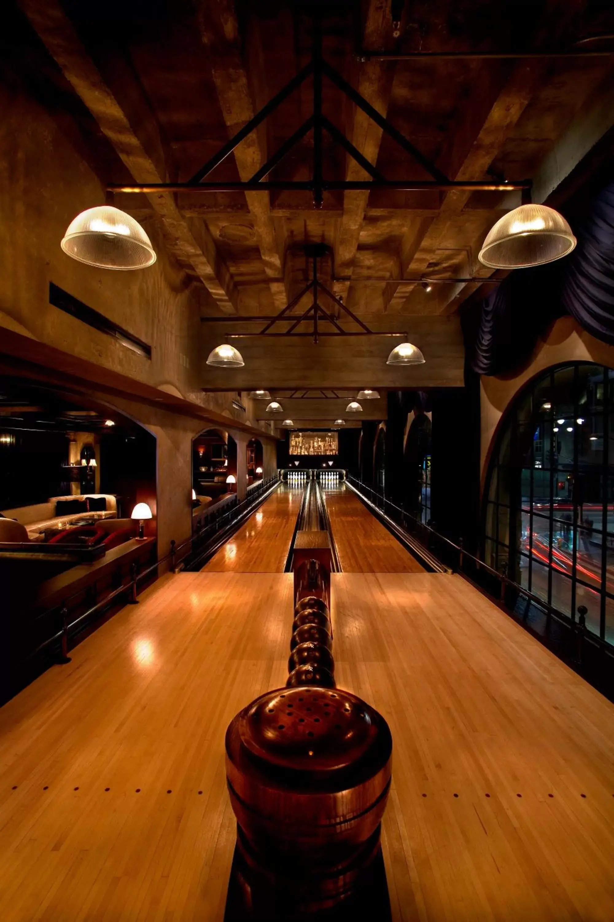 Bowling in The Hollywood Roosevelt