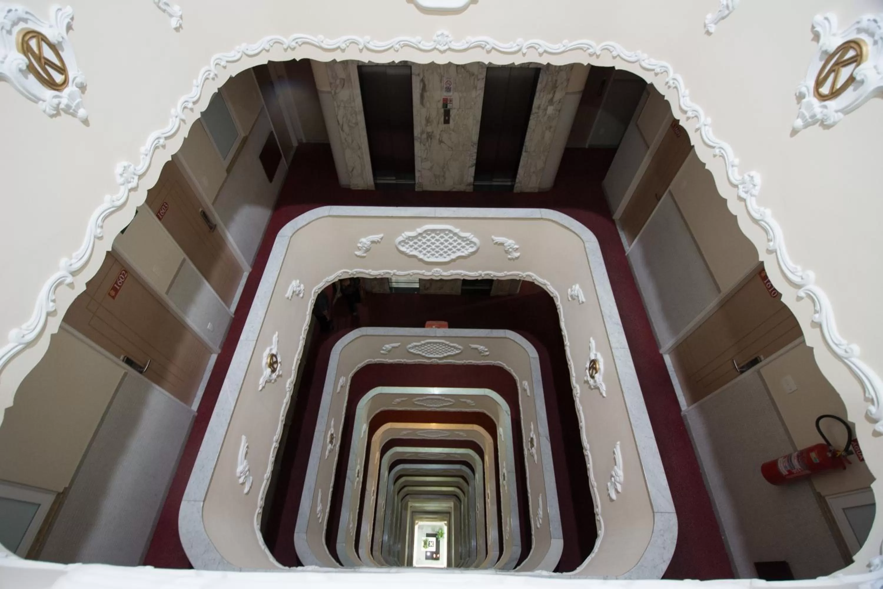 Floor plan in Hotel OK