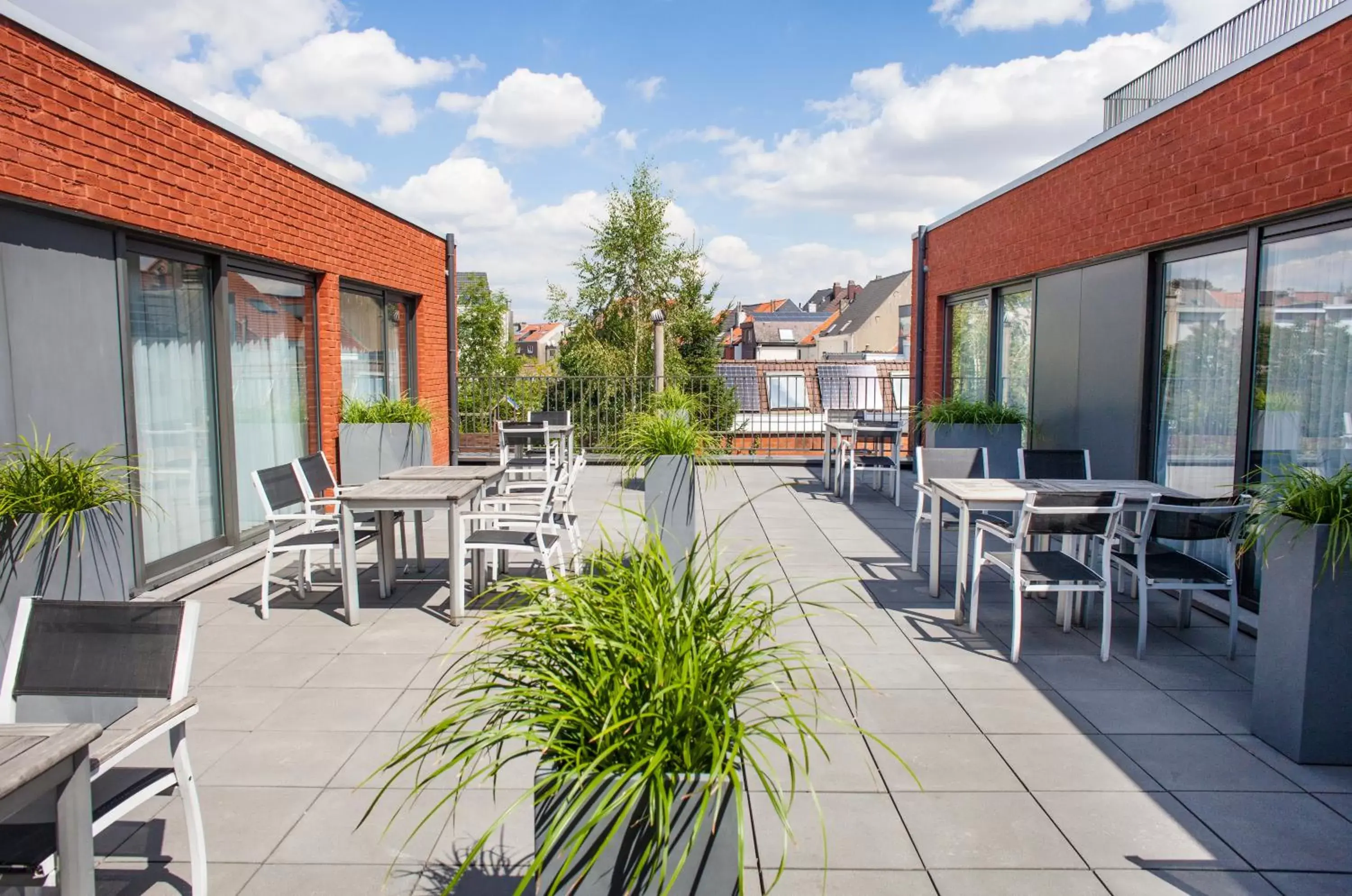 Patio in Hotel Rastelli Tervuren