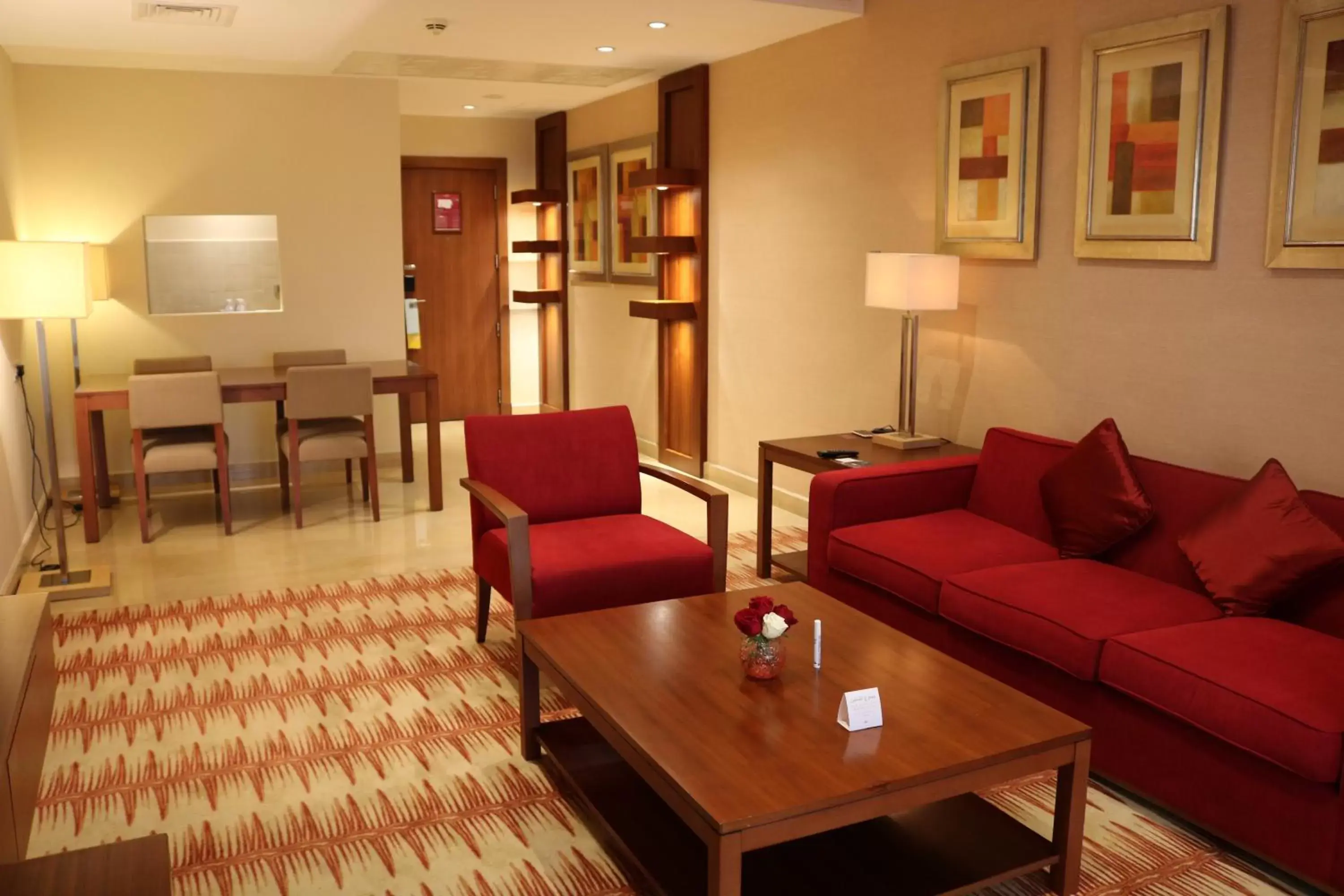 Photo of the whole room, Seating Area in Crowne Plaza Sohar, an IHG Hotel