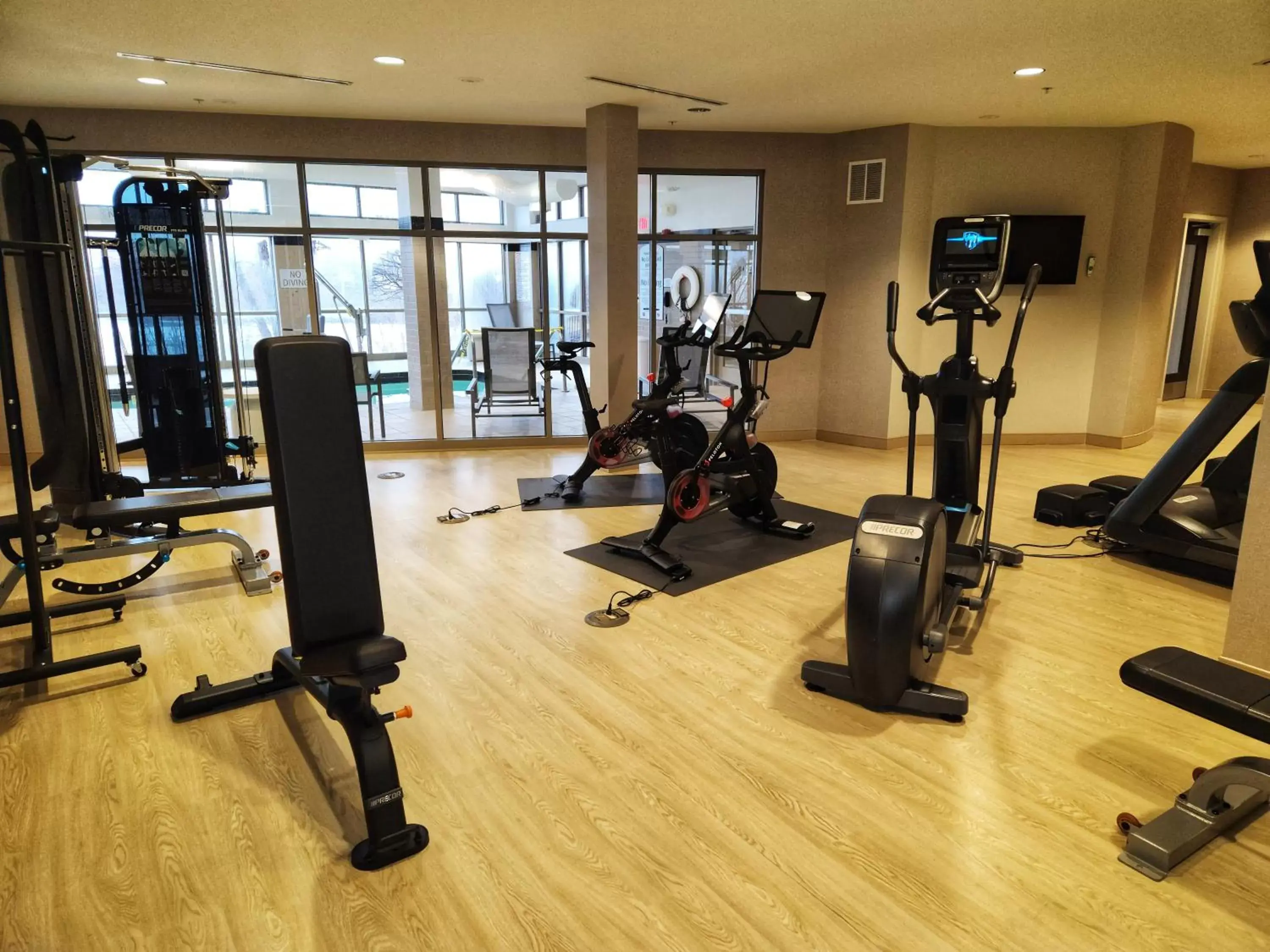 Fitness centre/facilities in Cambria Hotel Madison East Fitness centre/facilities in Cambria Hotel Madison East