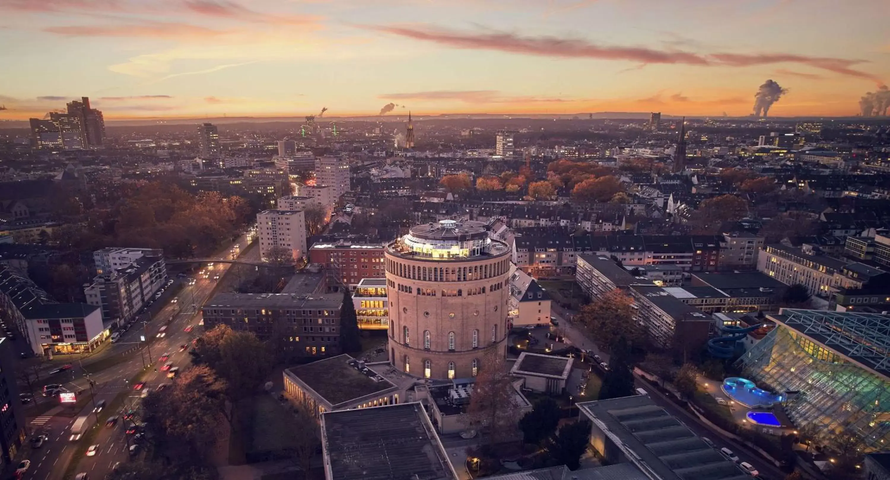 Property building, Bird's-eye View in Wasserturm Hotel Cologne, Curio Collection by Hilton