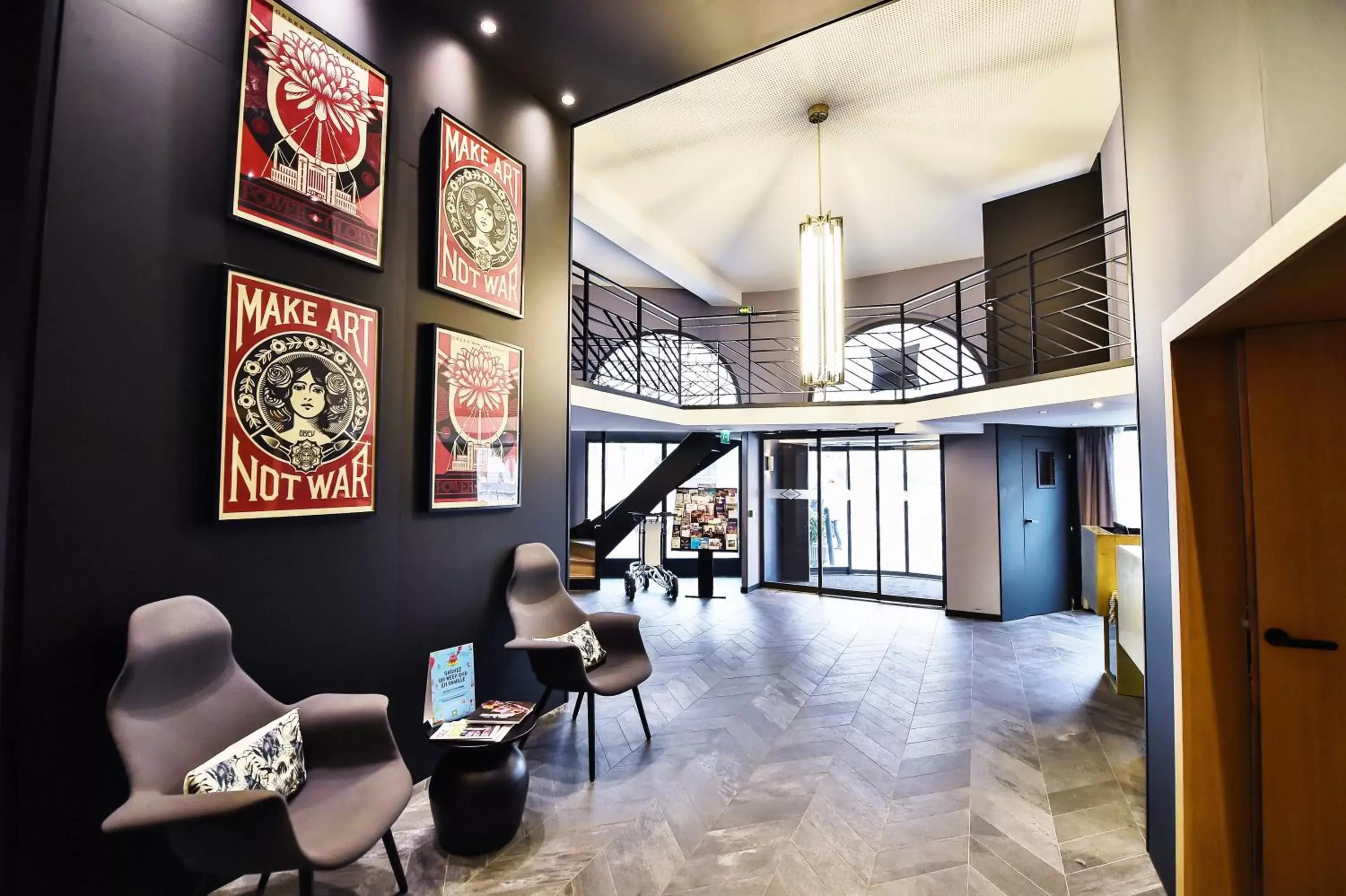 Lobby or reception in ibis Styles Dijon Central Lobby or reception in ibis Styles Dijon Central