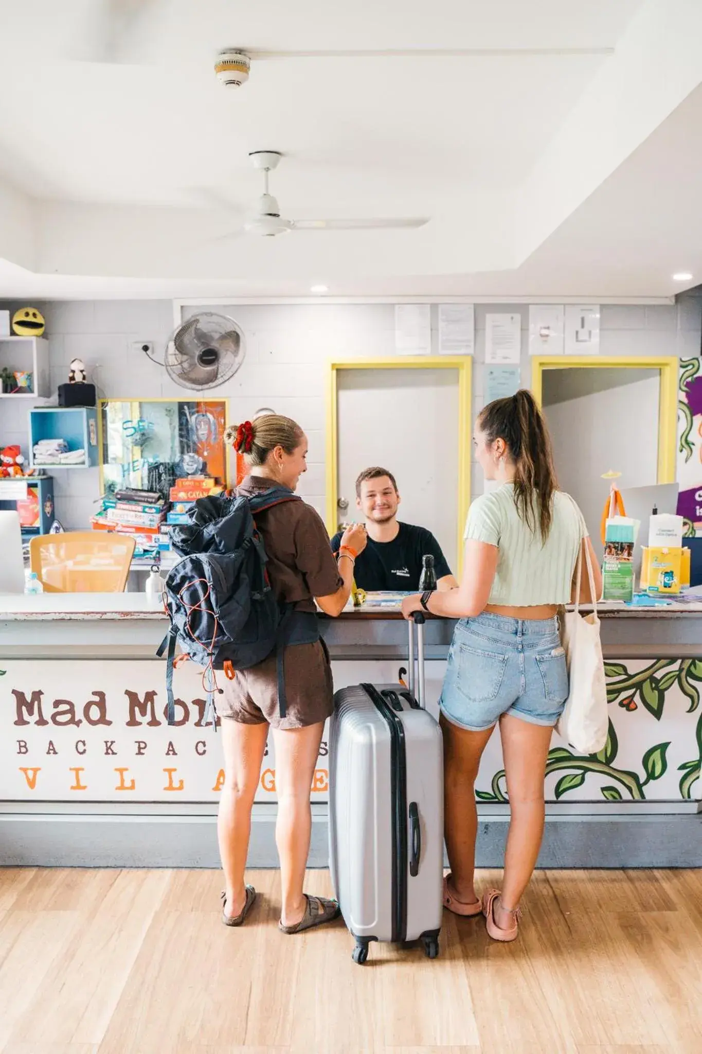 Lobby or reception in Mad Monkey Backpackers Village