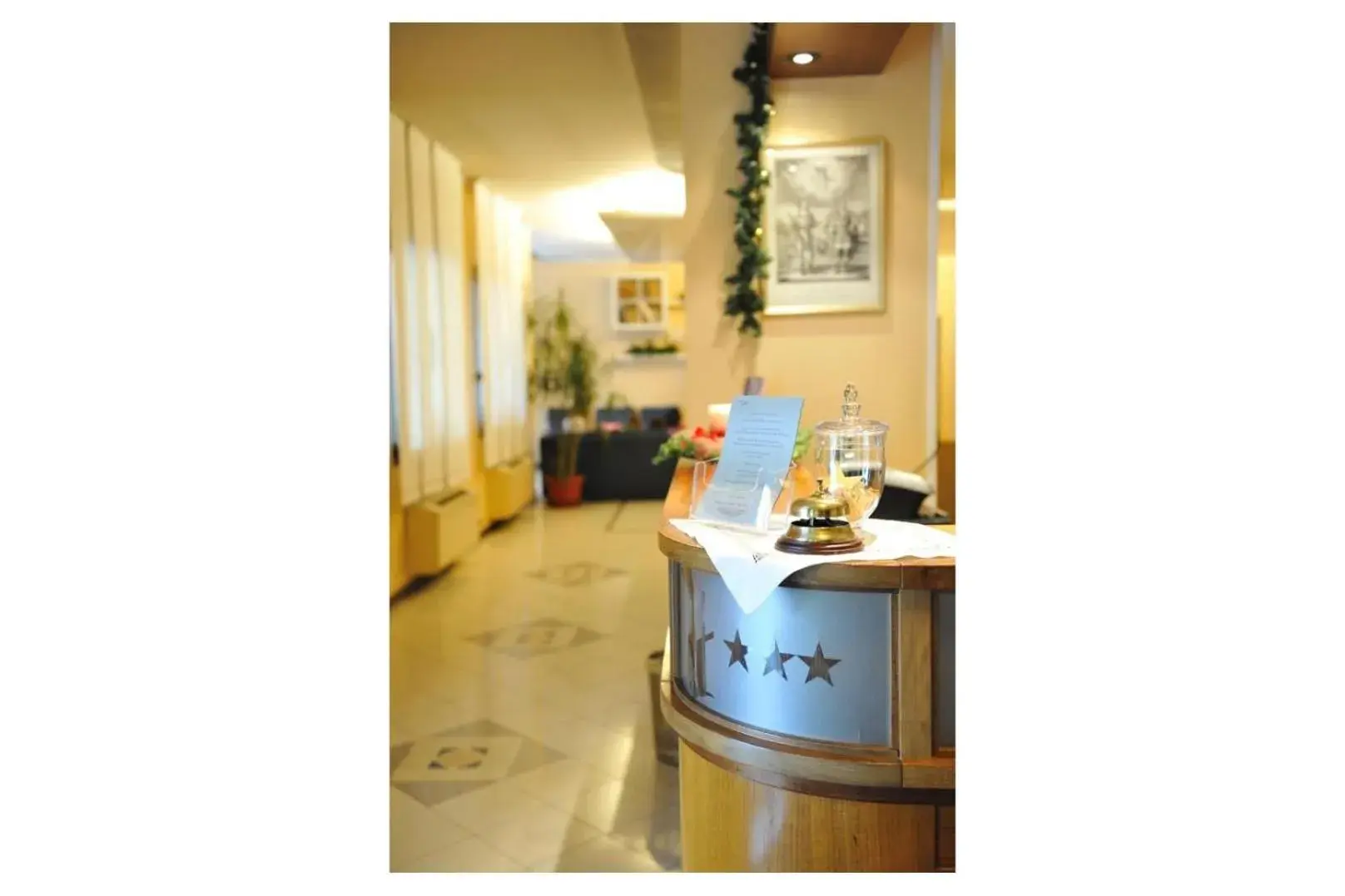 Lobby or reception in Rometta Hotel