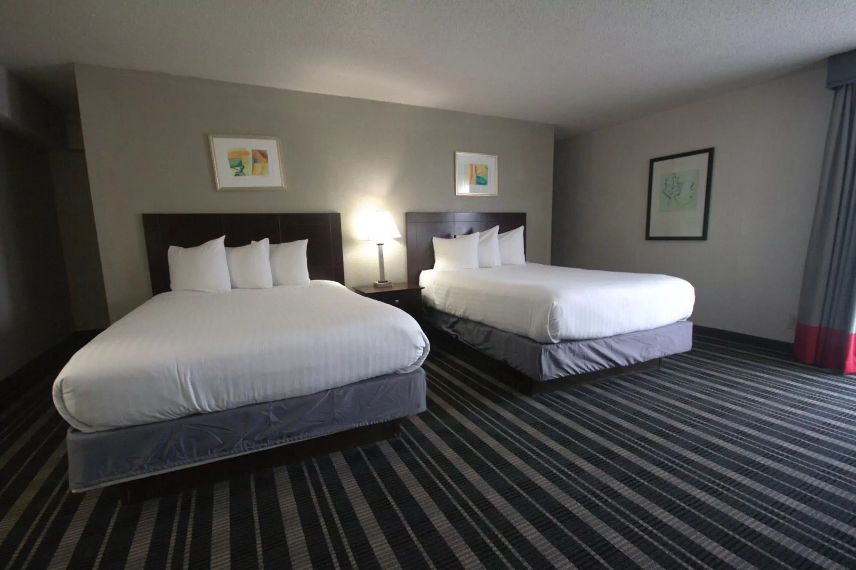 Bedroom, Bed in Atrium Hotel and Suites DFW Airport