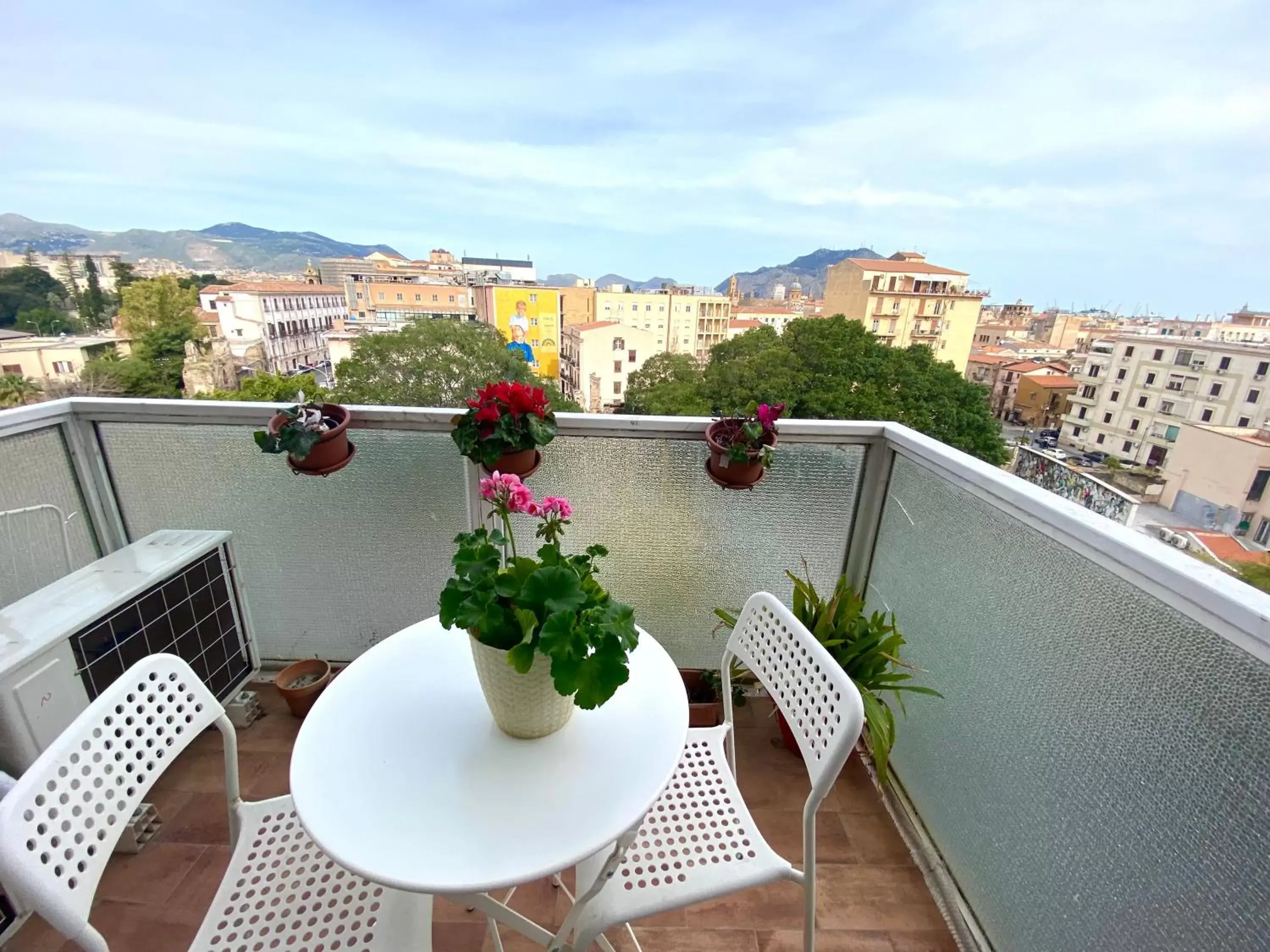 View (from property/room), Balcony/Terrace in LeAlbe di Sicilia