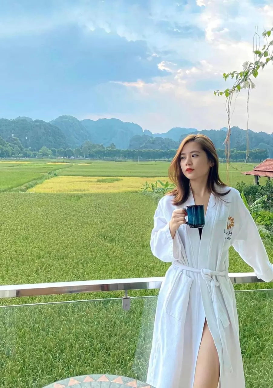 Balcony/Terrace in Liberty Hall Tam Coc Hotel & Villa