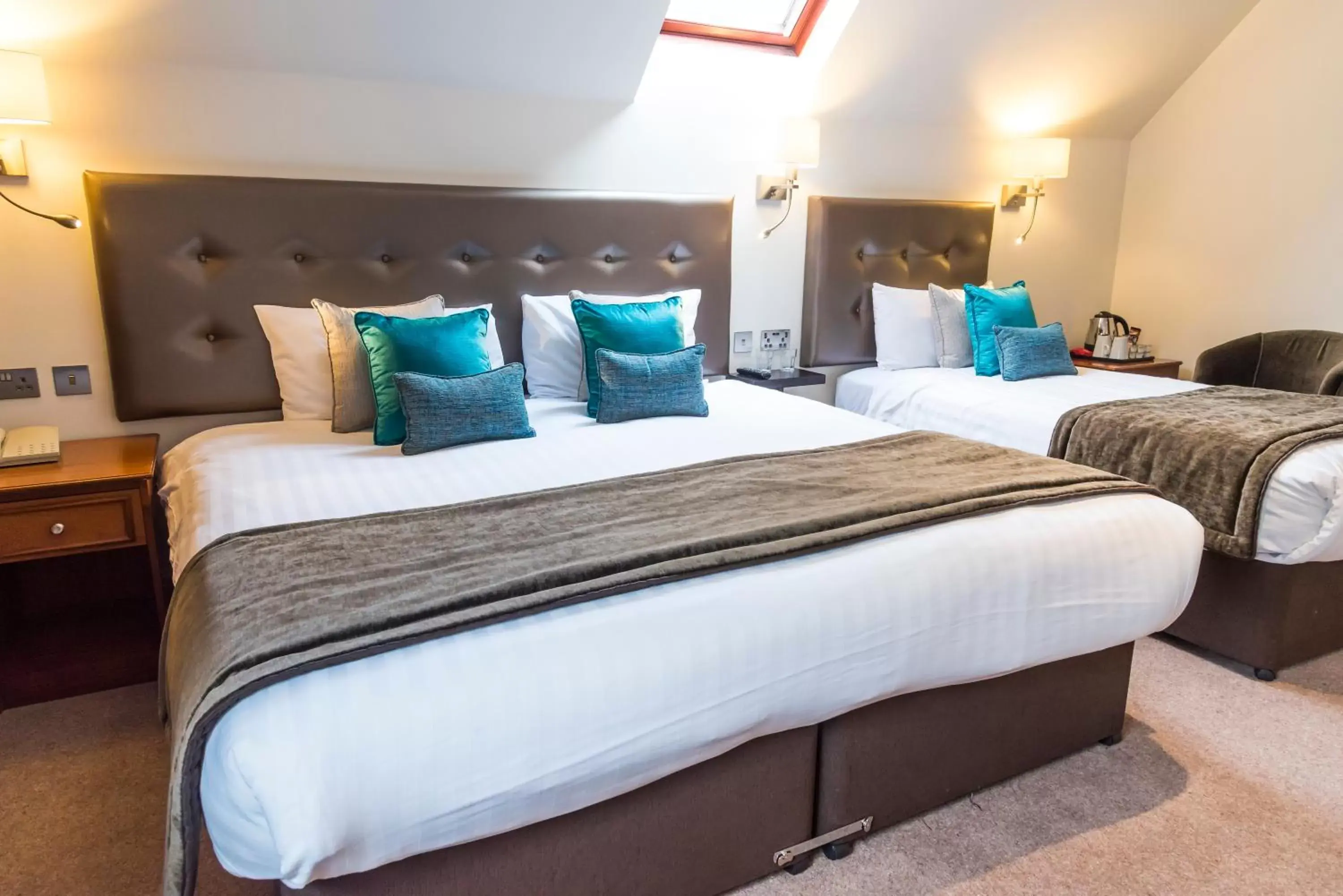 Bed in Ufford Park Hotel, Golf & Spa