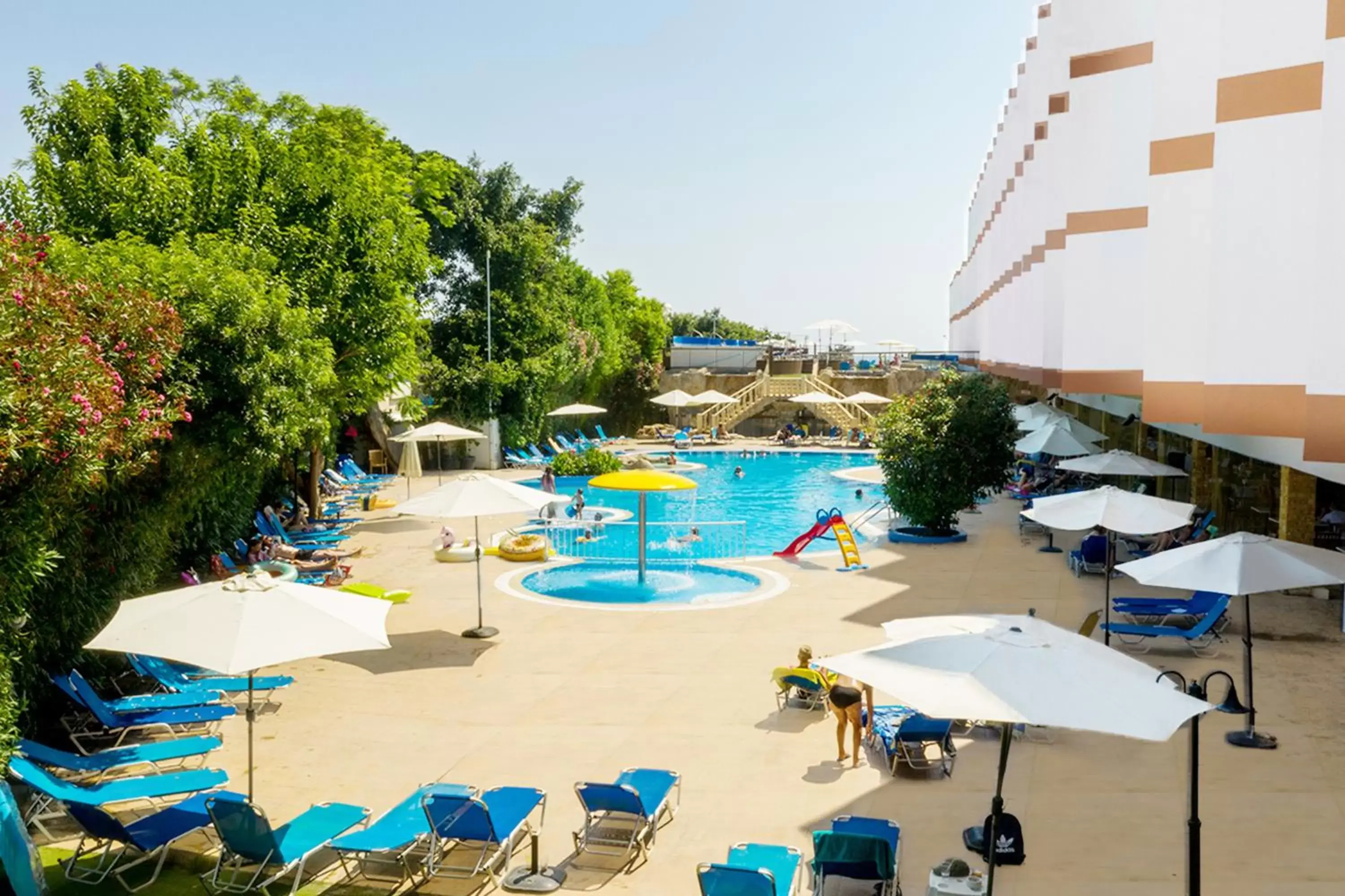 Swimming pool in Avlida Hotel