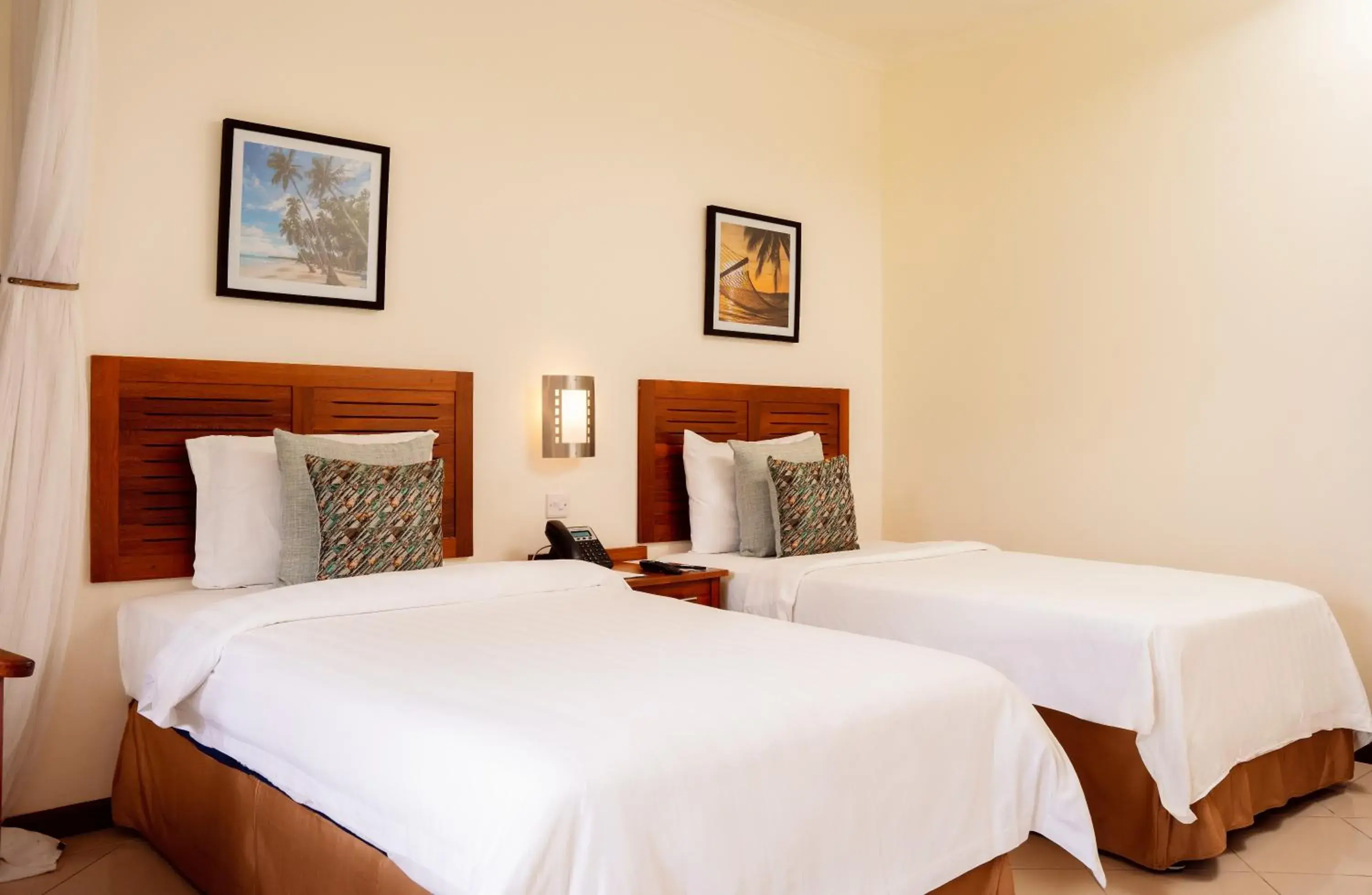 Bed in White Sands Hotel Bed in White Sands Hotel