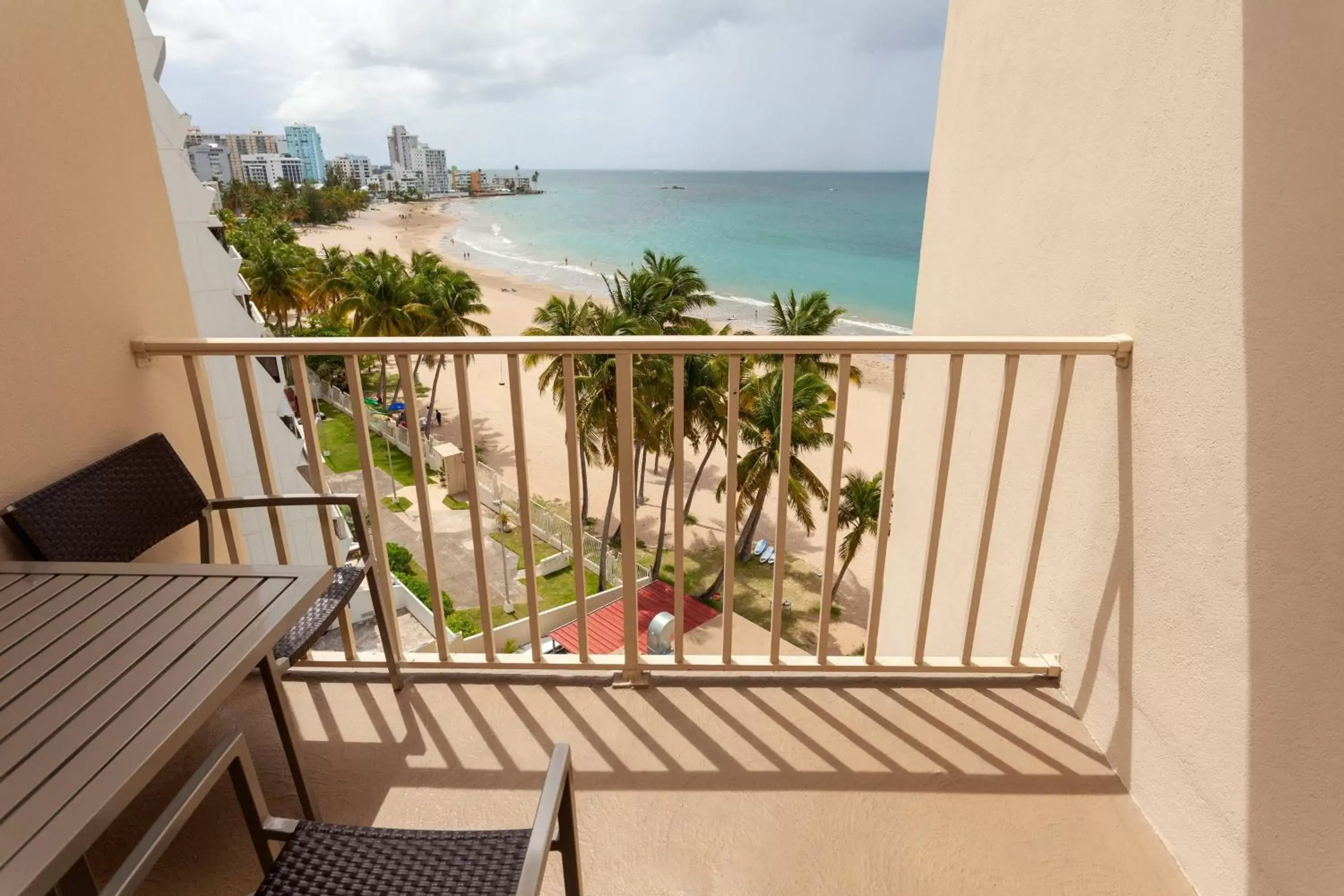 Photo of the whole room, Balcony/Terrace in Courtyard by Marriott Isla Verde Beach Resort