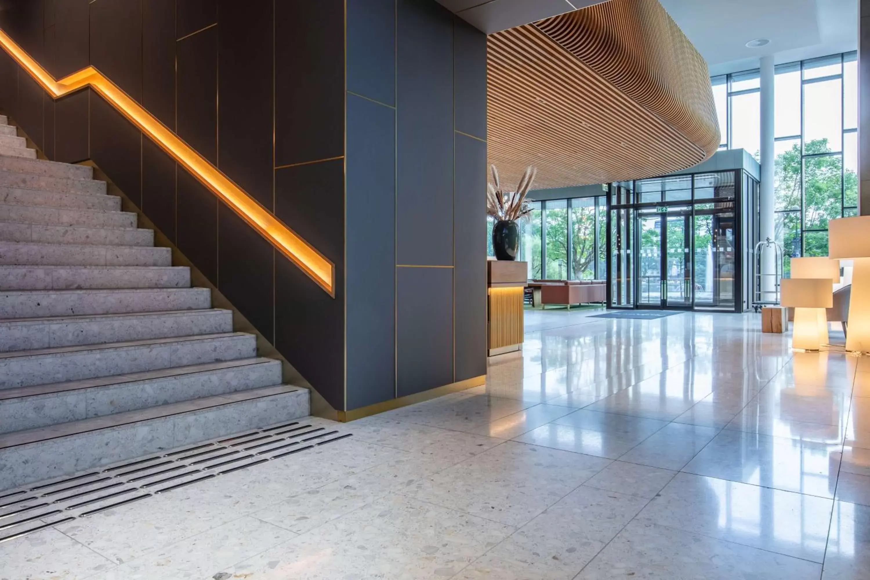 Lobby or reception in Radisson Blu Atlantic Hotel, Stavanger