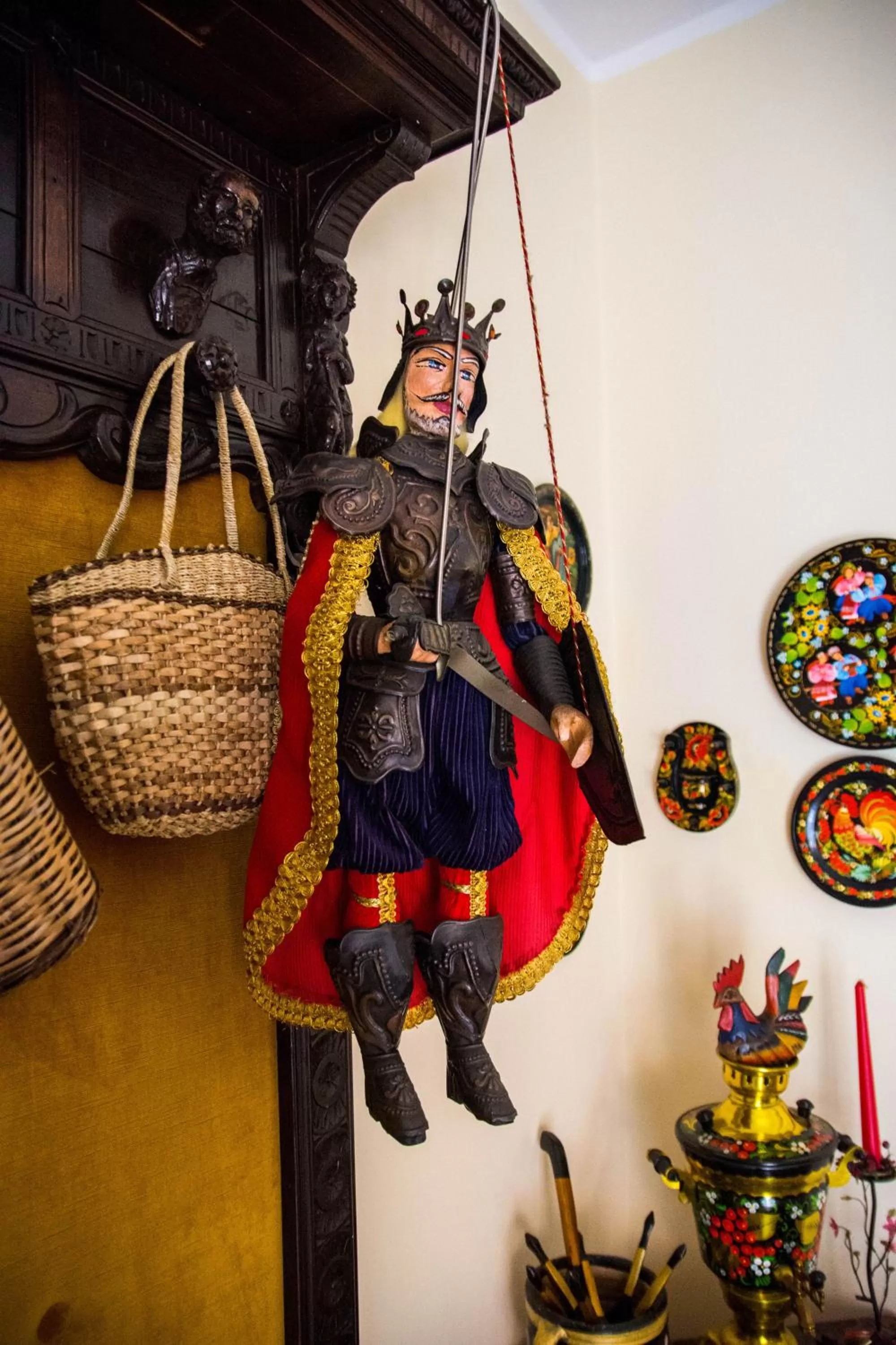 Decorative detail in B&B Villa Liliya